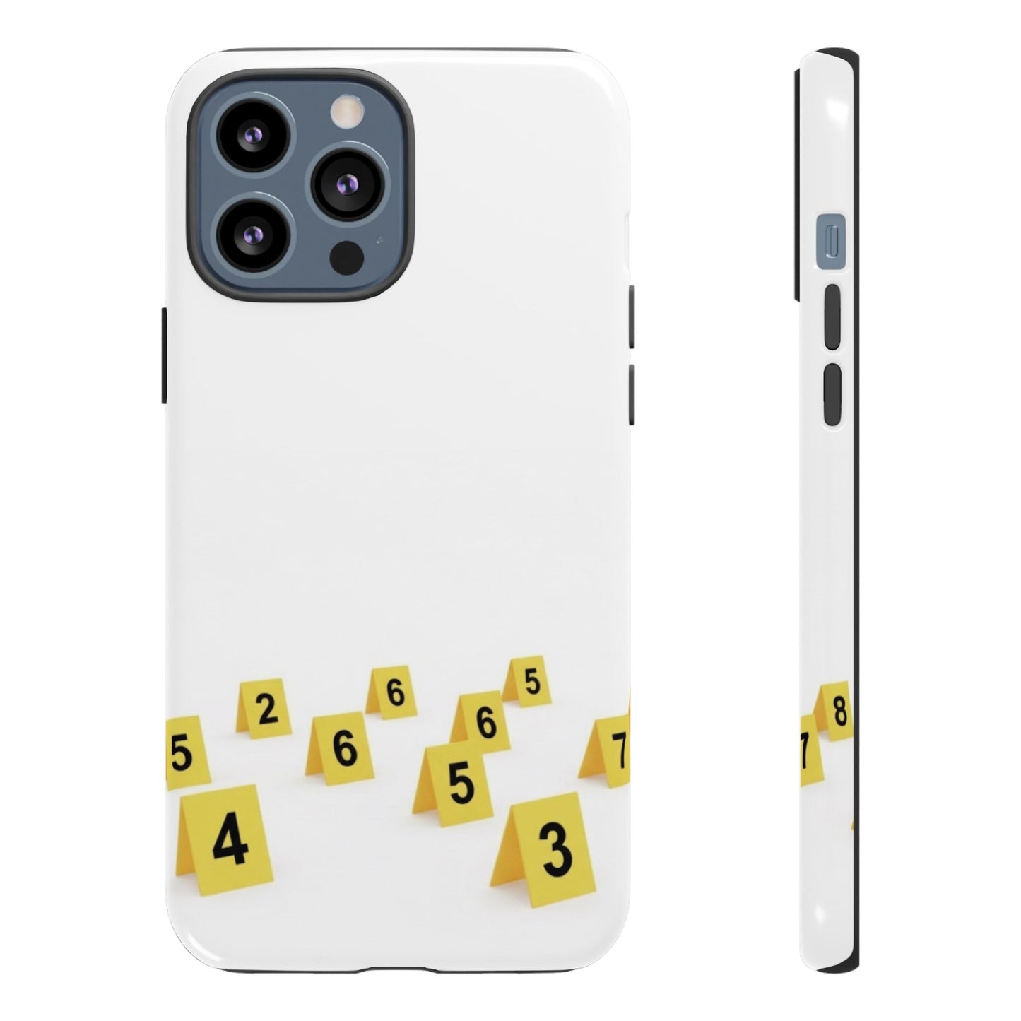Scene marker Phone Case, Tough Protective Cover, Unique Gift for Detectives, Police Officers, Halloween, Funny Gift