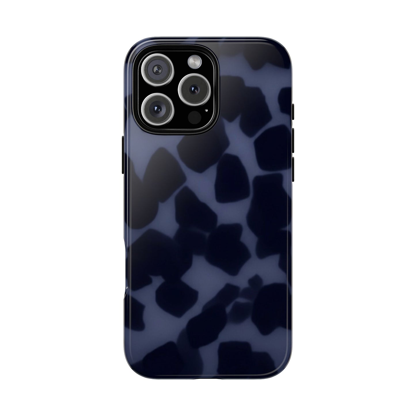 Jumbo Tortoise shell Navy Tuff Phone Case, Tough Cases with Sleek Modern Design for Protection, Gift for Tech Enthusiasts, Perfect for Any Occasion