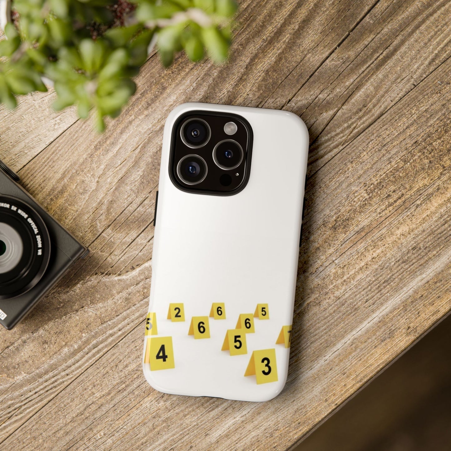 Scene marker Phone Case, Tough Protective Cover, Unique Gift for Detectives, Police Officers, Halloween, Funny Gift