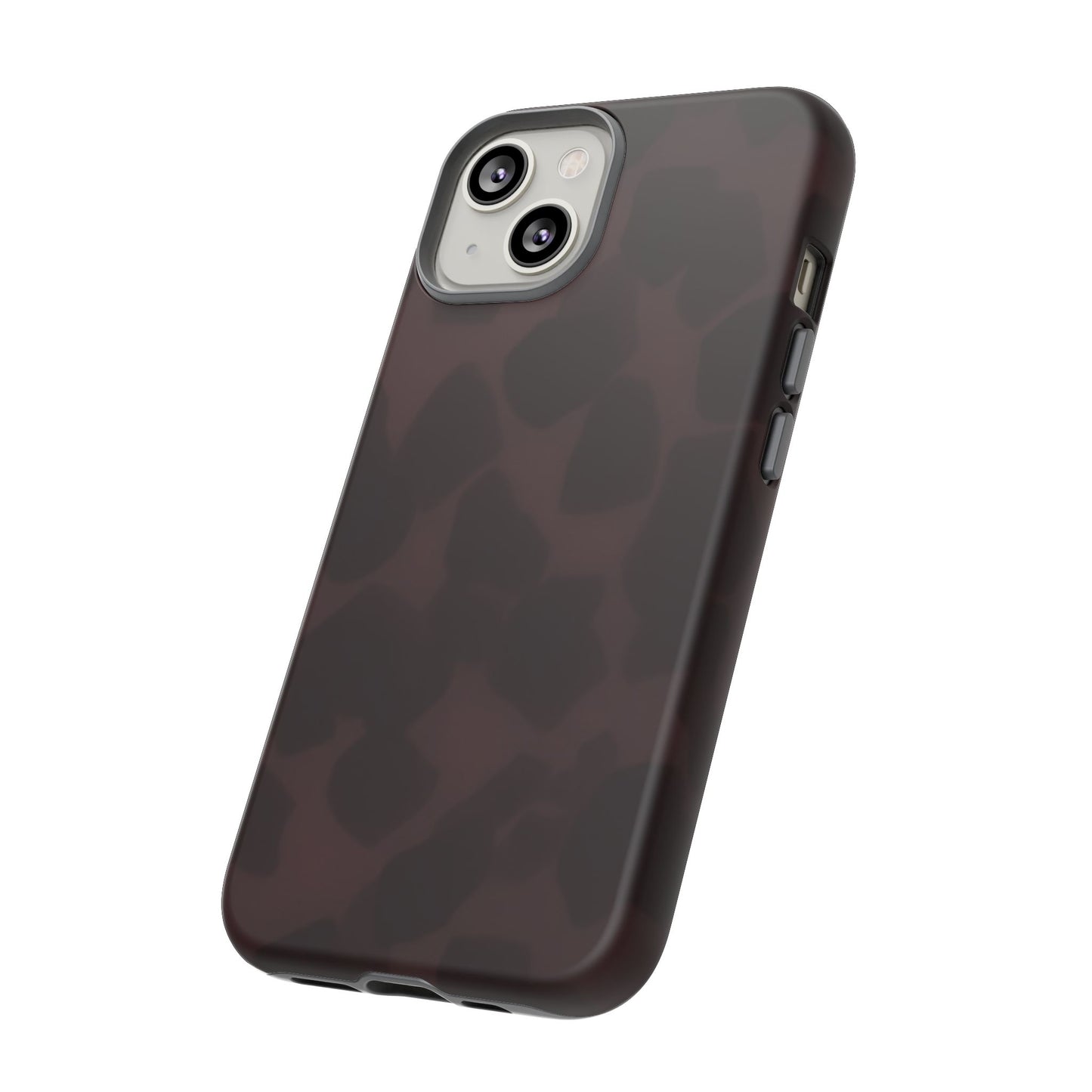 Maroon Jumbo Tortoise shell Stylish Phone Cases, Durable Phone Cover, Cheetah Print Case, Trendy Mobile Accessories, Unique Gift Ideas