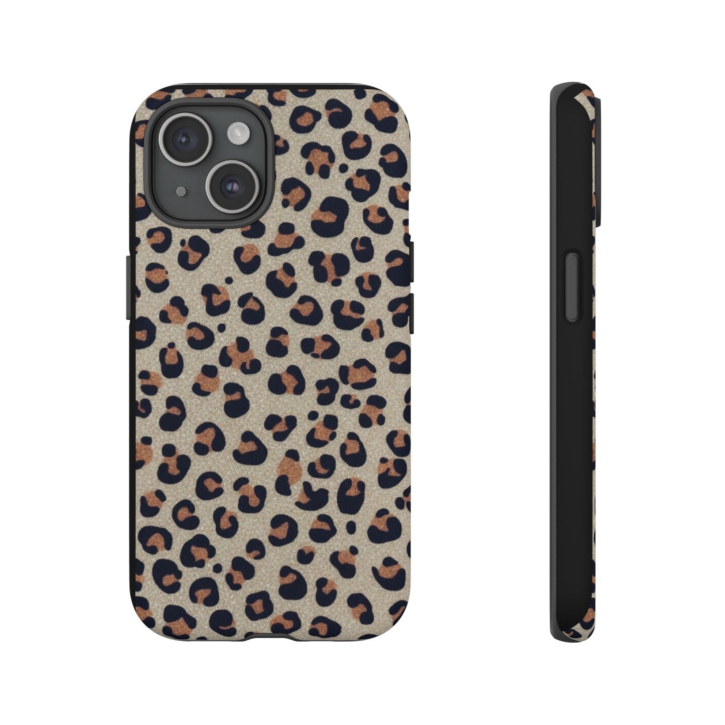 Leopard glitter Stylish Phone Case - Tough Cases with Chic Leopard Print Design, Animal Print Case, Trendy Cell Cover, Gifts for Her, Fashionable Tech [...]