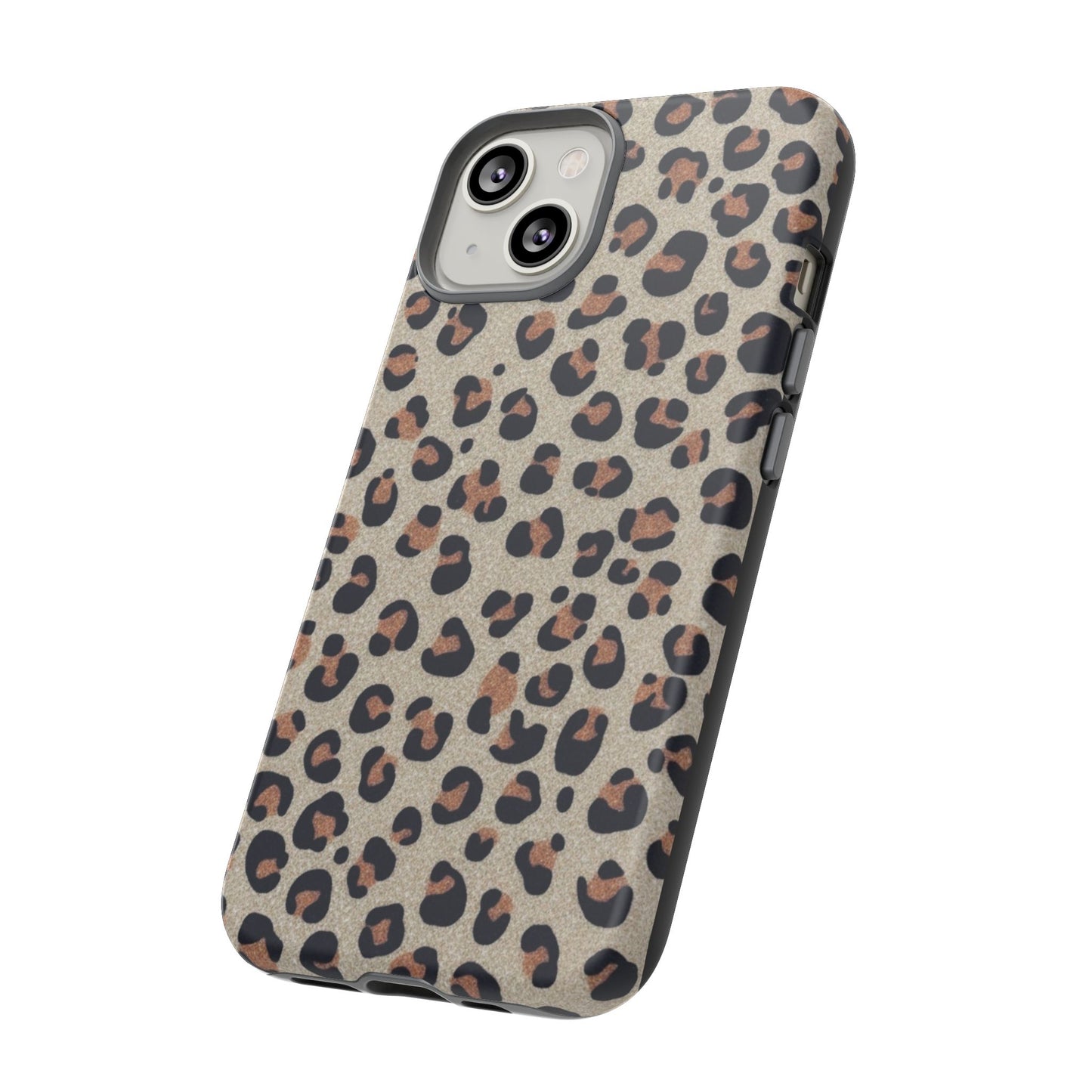 Leopard glitter Stylish Phone Case - Tough Cases with Chic Leopard Print Design, Animal Print Case, Trendy Cell Cover, Gifts for Her, Fashionable Tech [...]