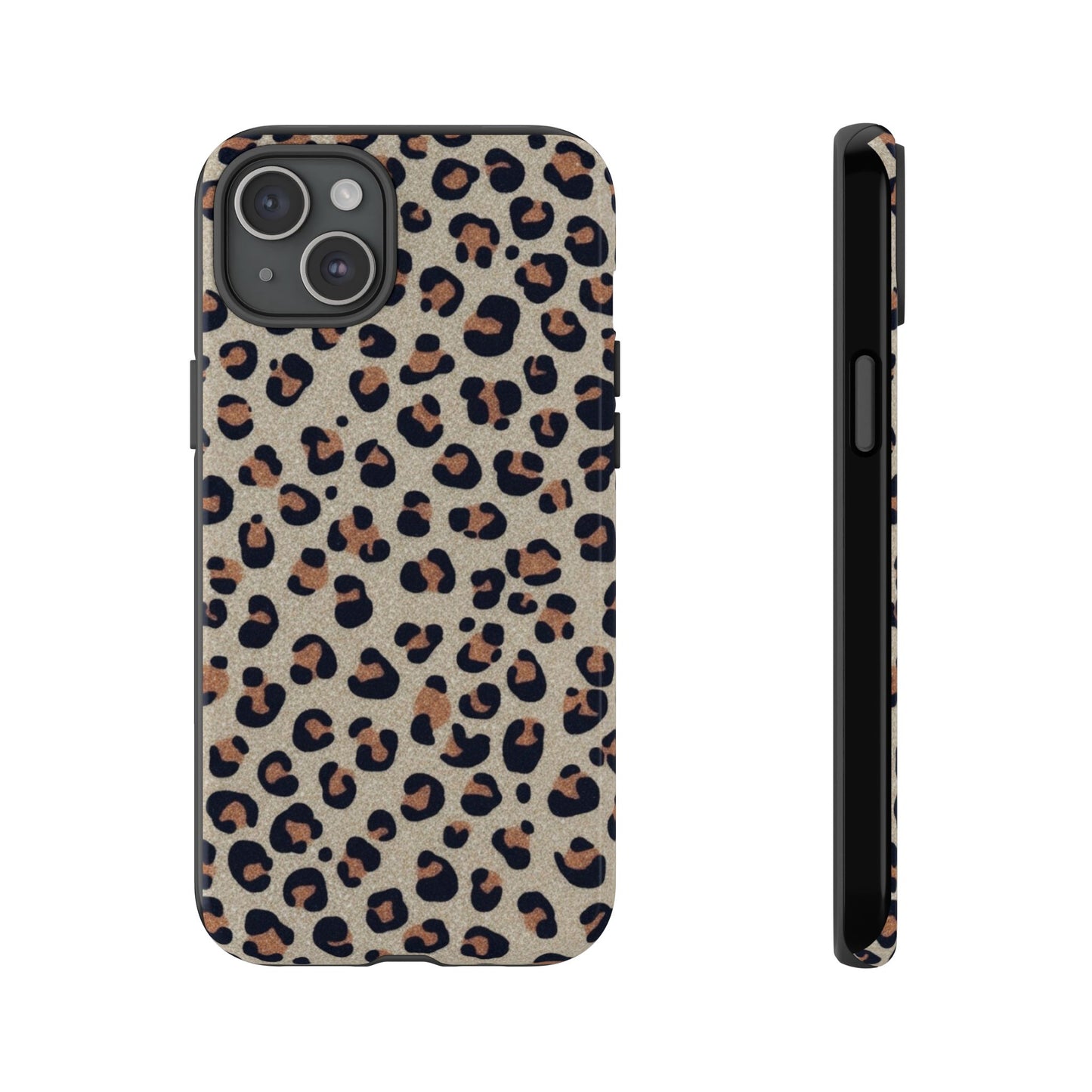 Leopard glitter Stylish Phone Case - Tough Cases with Chic Leopard Print Design, Animal Print Case, Trendy Cell Cover, Gifts for Her, Fashionable Tech [...]