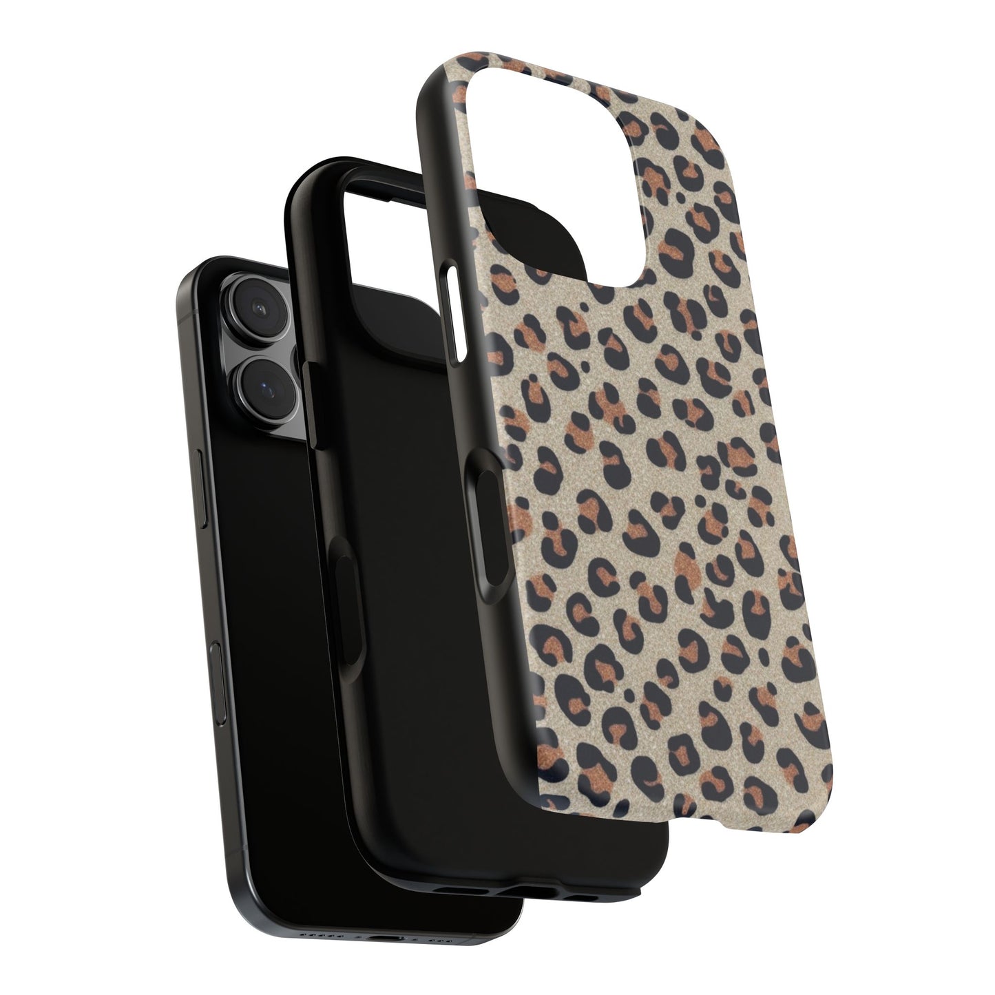 Leopard glitter Stylish Phone Case - Tough Cases with Chic Leopard Print Design, Animal Print Case, Trendy Cell Cover, Gifts for Her, Fashionable Tech [...]