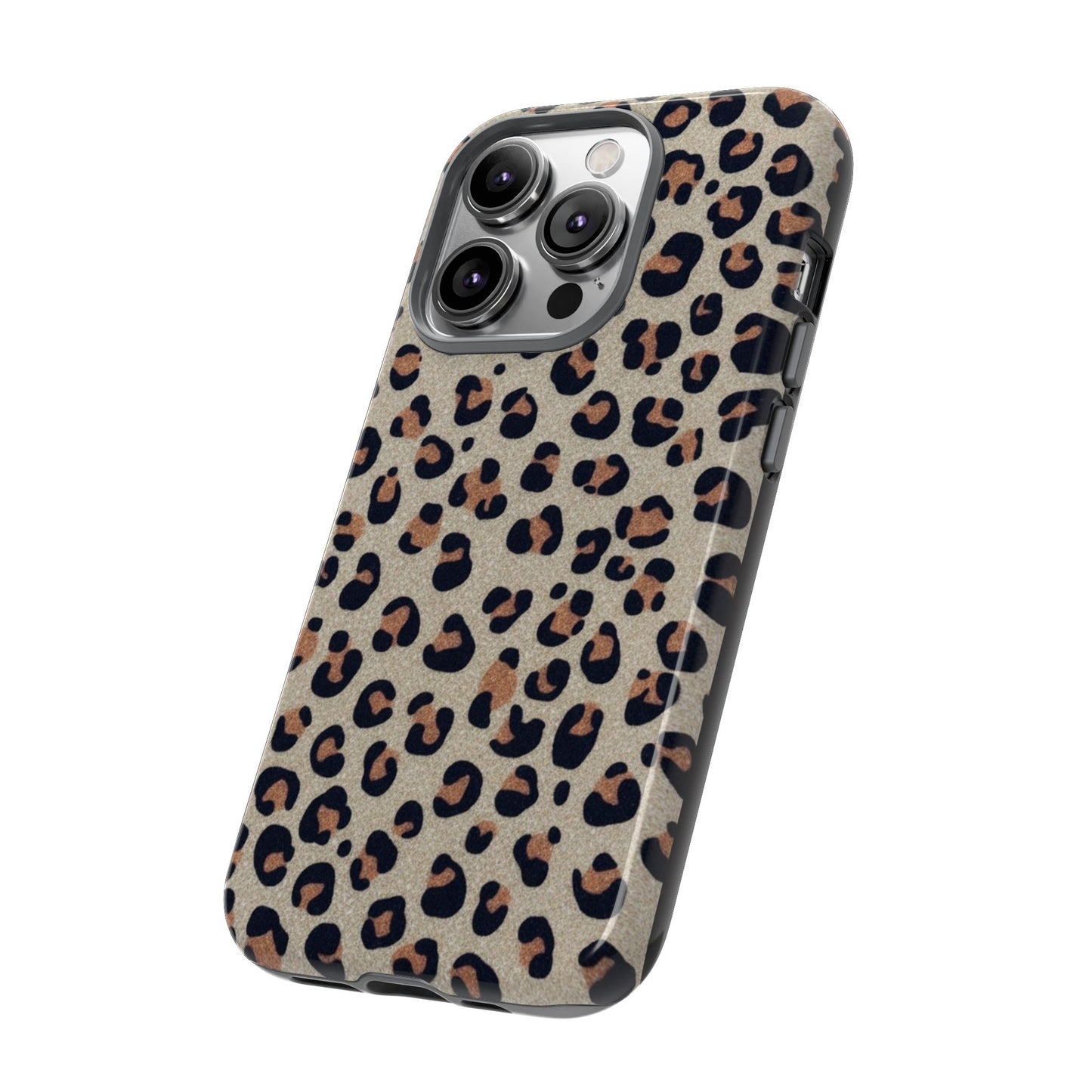 Leopard glitter Stylish Phone Case - Tough Cases with Chic Leopard Print Design, Animal Print Case, Trendy Cell Cover, Gifts for Her, Fashionable Tech [...]