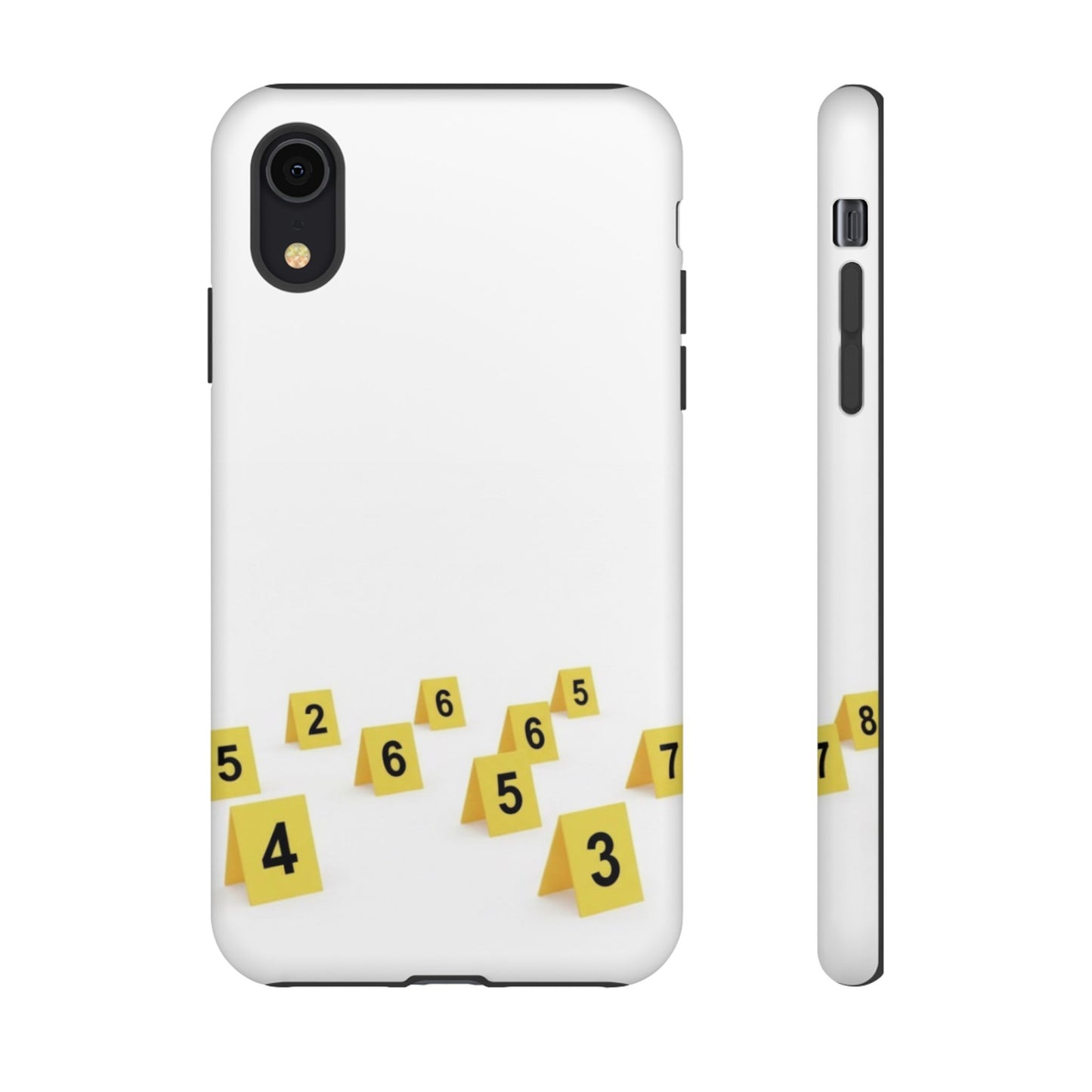 Scene marker Phone Case, Tough Protective Cover, Unique Gift for Detectives, Police Officers, Halloween, Funny Gift