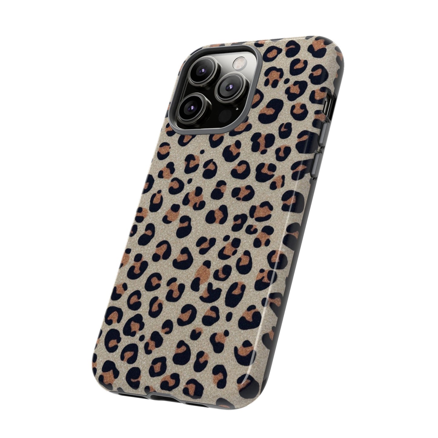 Leopard glitter Stylish Phone Case - Tough Cases with Chic Leopard Print Design, Animal Print Case, Trendy Cell Cover, Gifts for Her, Fashionable Tech [...]