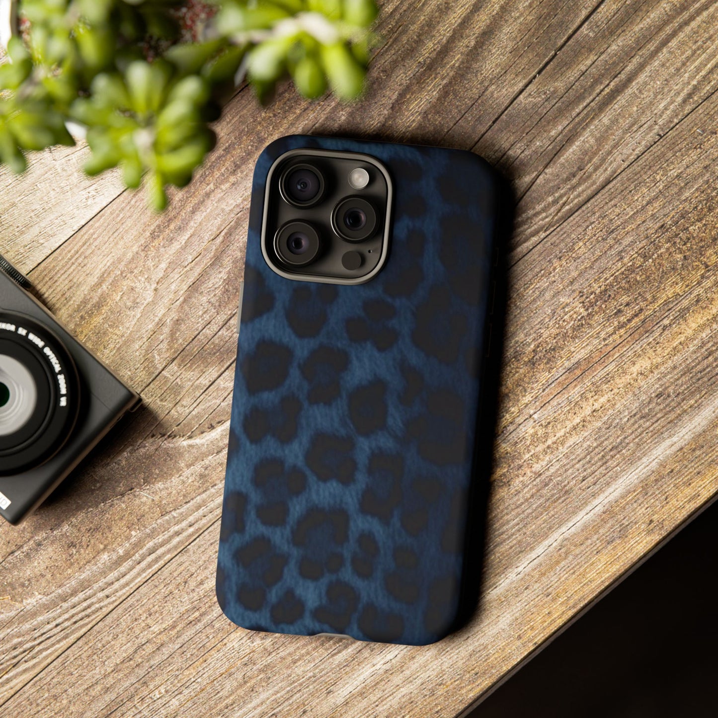 Blue Leopard print Stylish Phone Case with Leopard Print, Trendy Phone Cover for Fashion Lovers, Cute Gifts for Animal Print Fans, Durable Cell Phone [...]