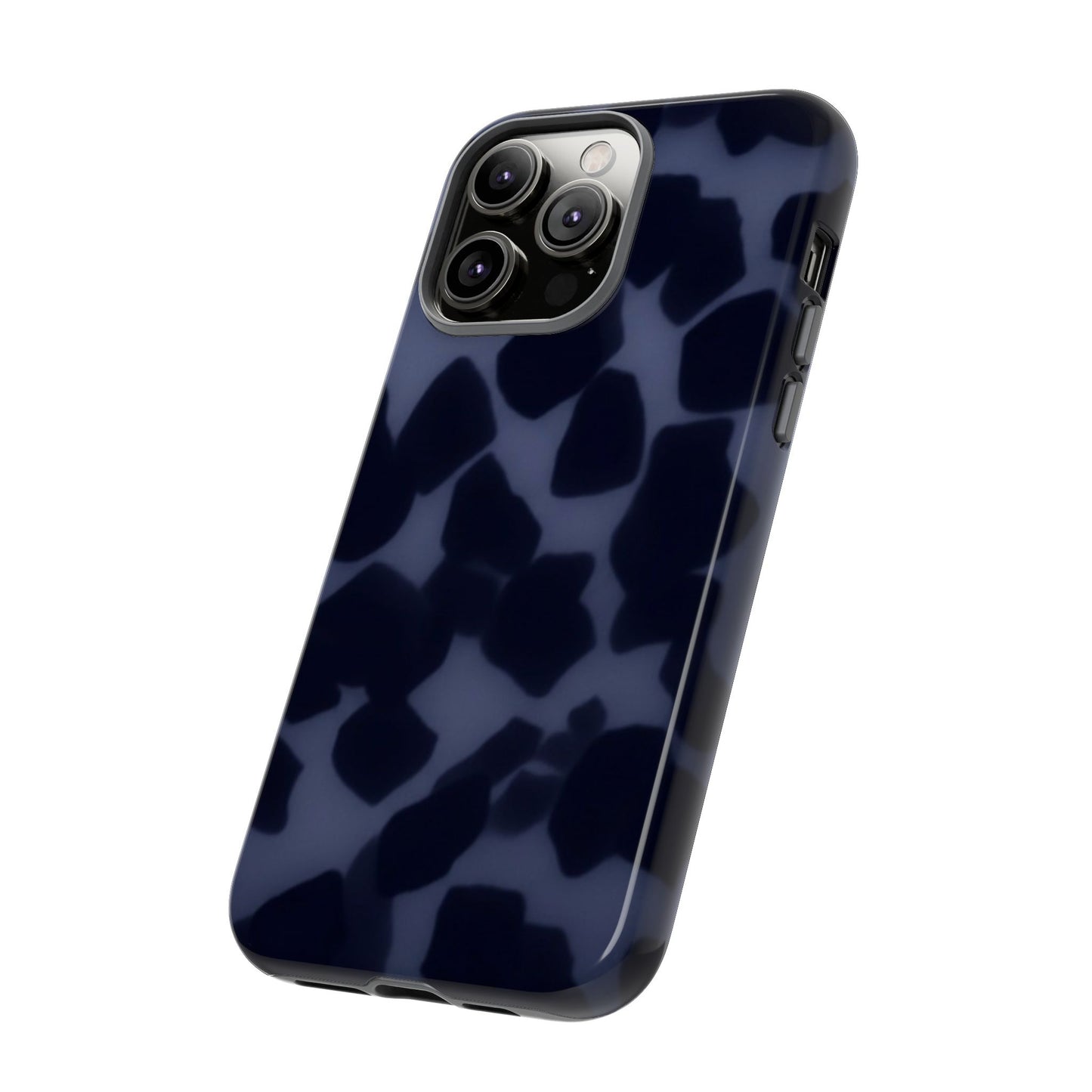 Jumbo Tortoise shell Navy Tuff Phone Case, Tough Cases with Sleek Modern Design for Protection, Gift for Tech Enthusiasts, Perfect for Any Occasion
