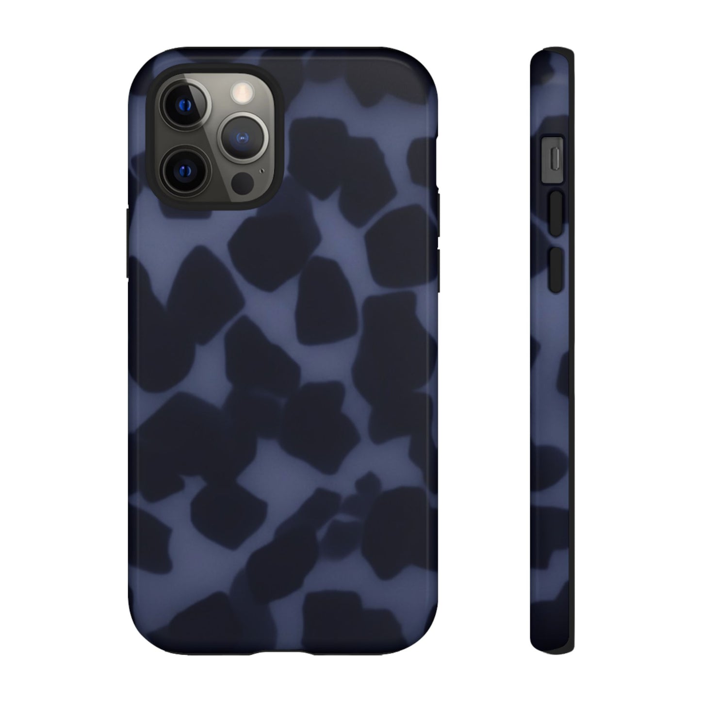 Jumbo Tortoise shell Navy Tuff Phone Case, Tough Cases with Sleek Modern Design for Protection, Gift for Tech Enthusiasts, Perfect for Any Occasion