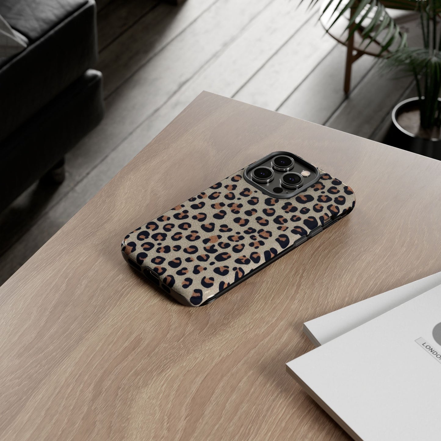 Leopard glitter Stylish Phone Case - Tough Cases with Chic Leopard Print Design, Animal Print Case, Trendy Cell Cover, Gifts for Her, Fashionable Tech [...]