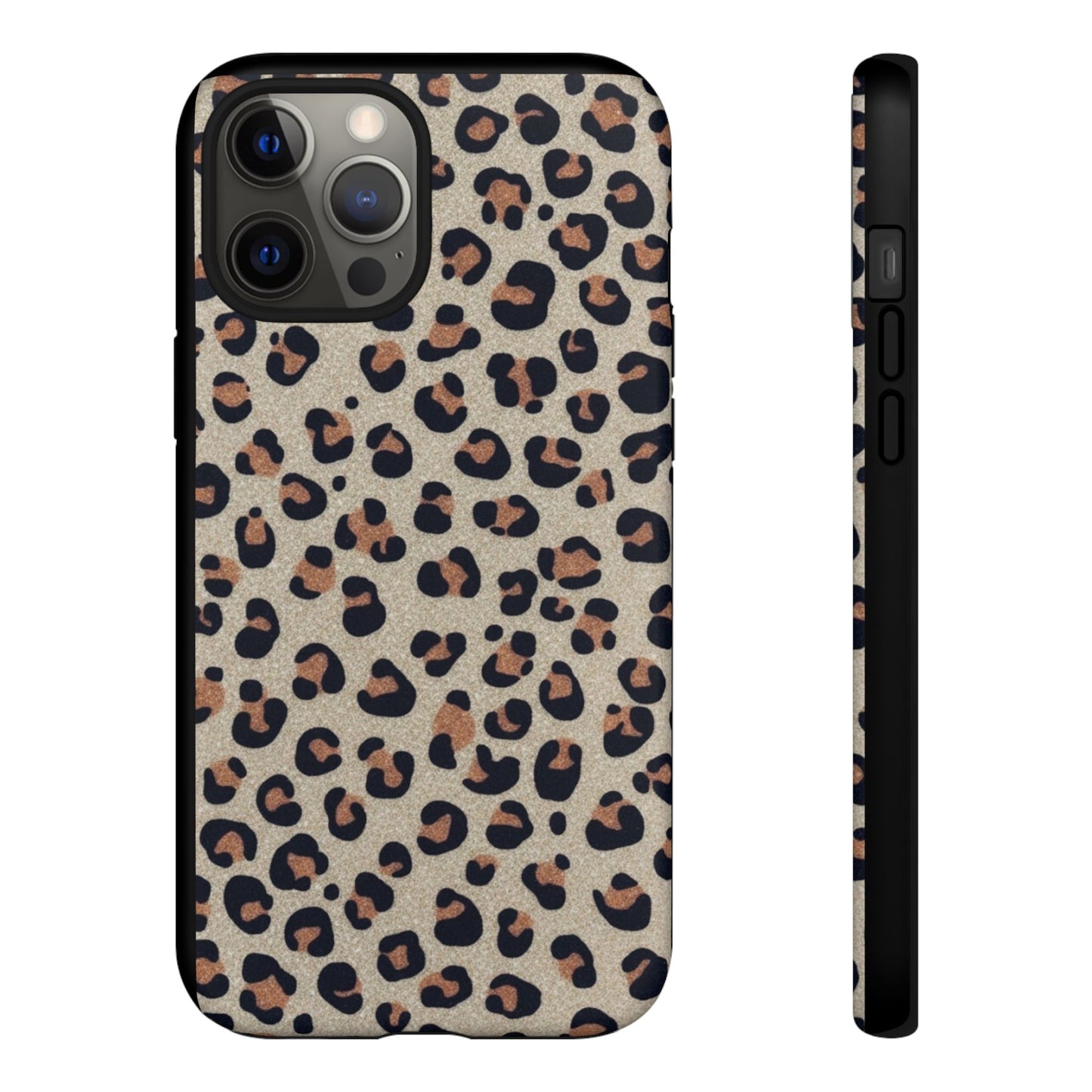 Leopard glitter Stylish Phone Case - Tough Cases with Chic Leopard Print Design, Animal Print Case, Trendy Cell Cover, Gifts for Her, Fashionable Tech [...]