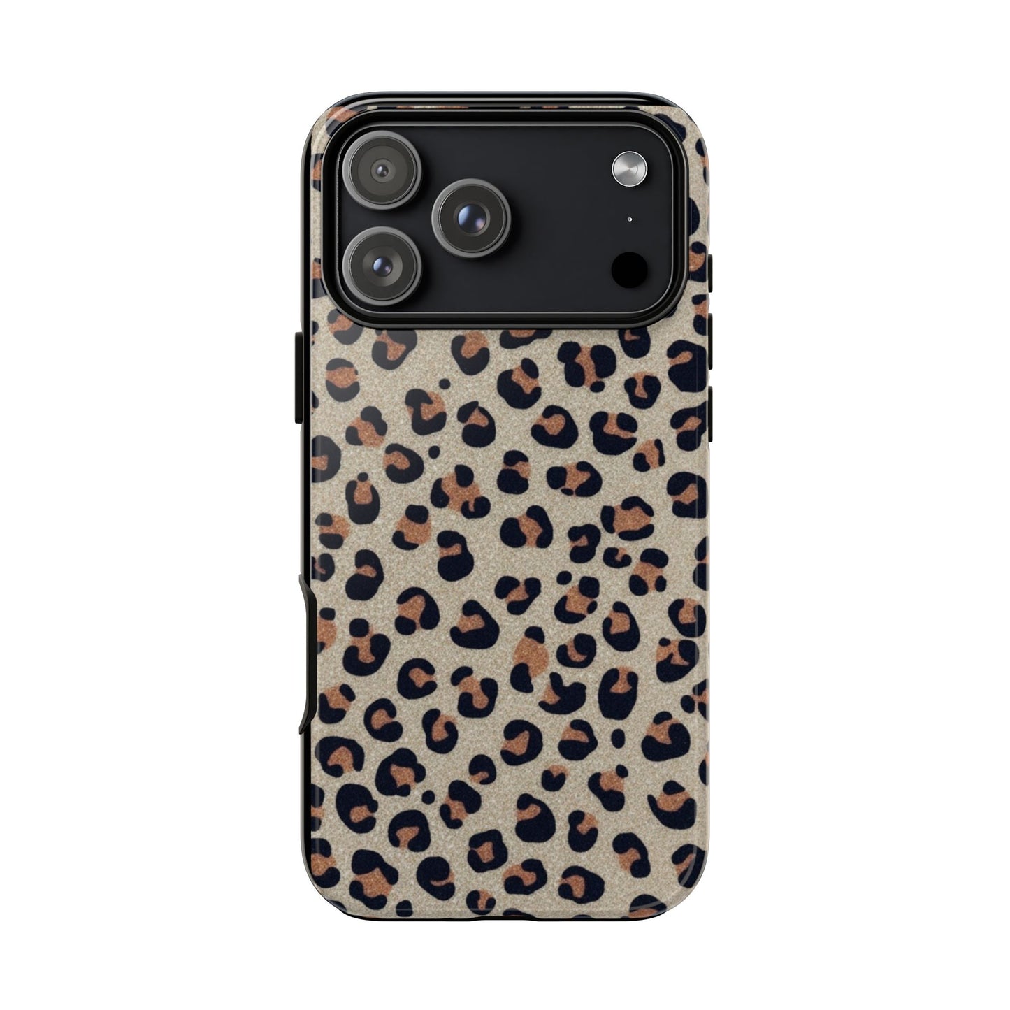 Leopard glitter Stylish Phone Case - Tough Cases with Chic Leopard Print Design, Animal Print Case, Trendy Cell Cover, Gifts for Her, Fashionable Tech [...]