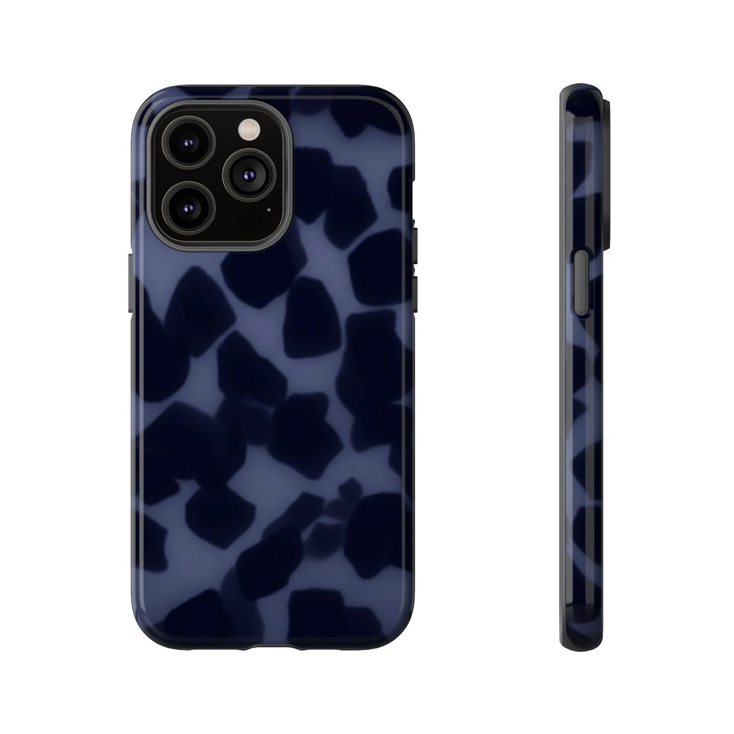 Jumbo Tortoise shell Navy Tuff Phone Case, Tough Cases with Sleek Modern Design for Protection, Gift for Tech Enthusiasts, Perfect for Any Occasion