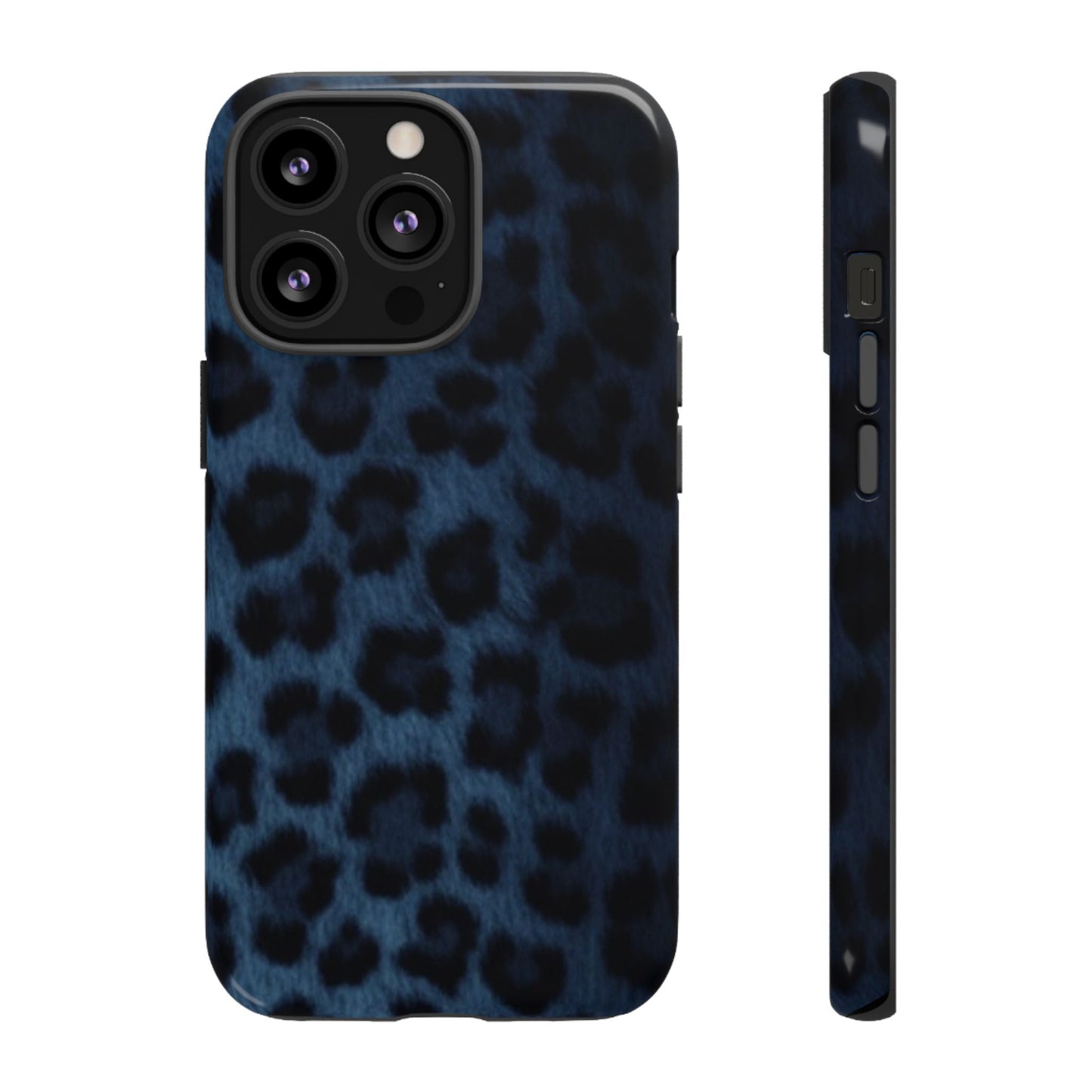 Blue Leopard print Stylish Phone Case with Leopard Print, Trendy Phone Cover for Fashion Lovers, Cute Gifts for Animal Print Fans, Durable Cell Phone [...]