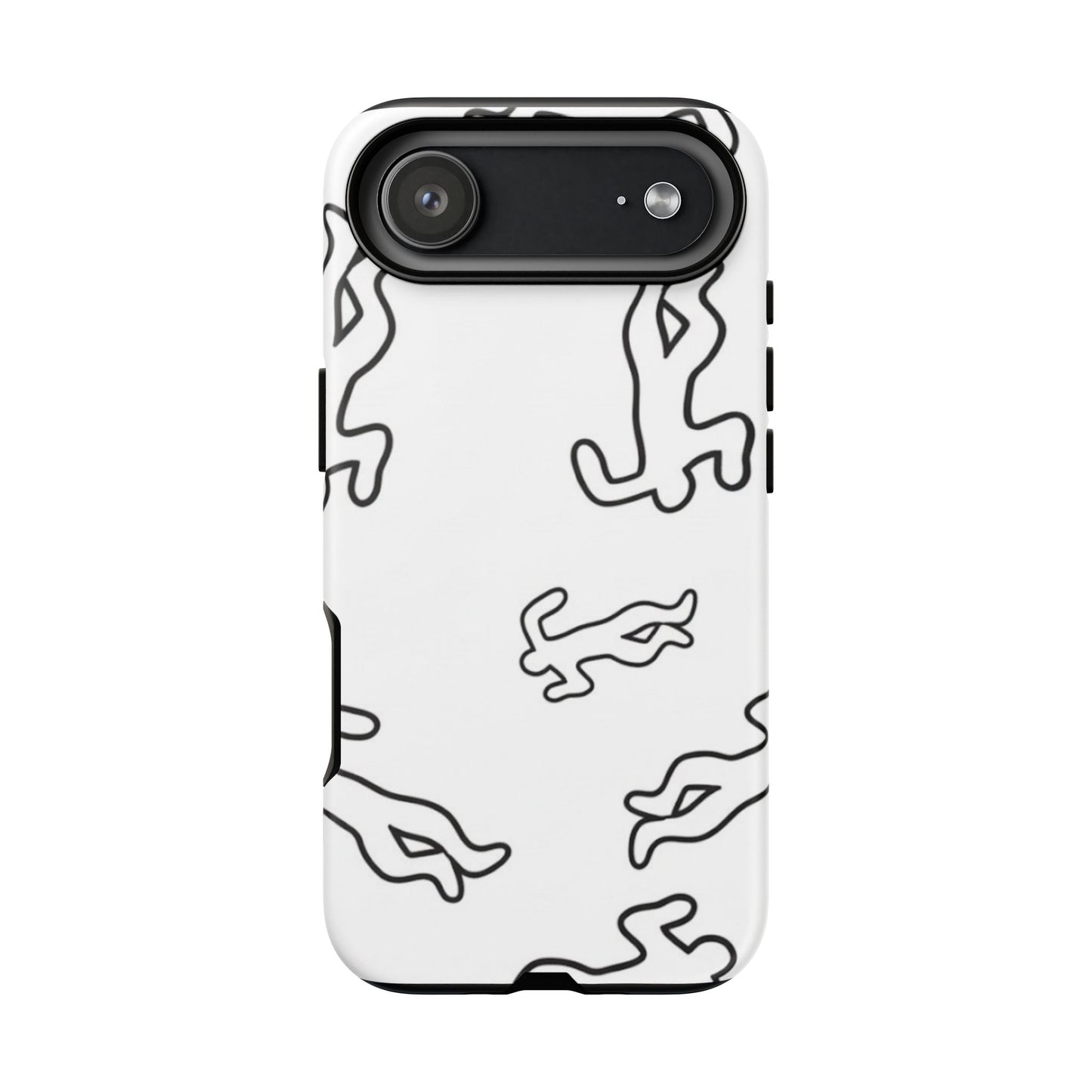 Chalk outline scene  Tough case Protectors, Trendy Cell Phone Cover, Unique Gift for Him or Her, Modern Art Accessory, Fun Design for All [...]