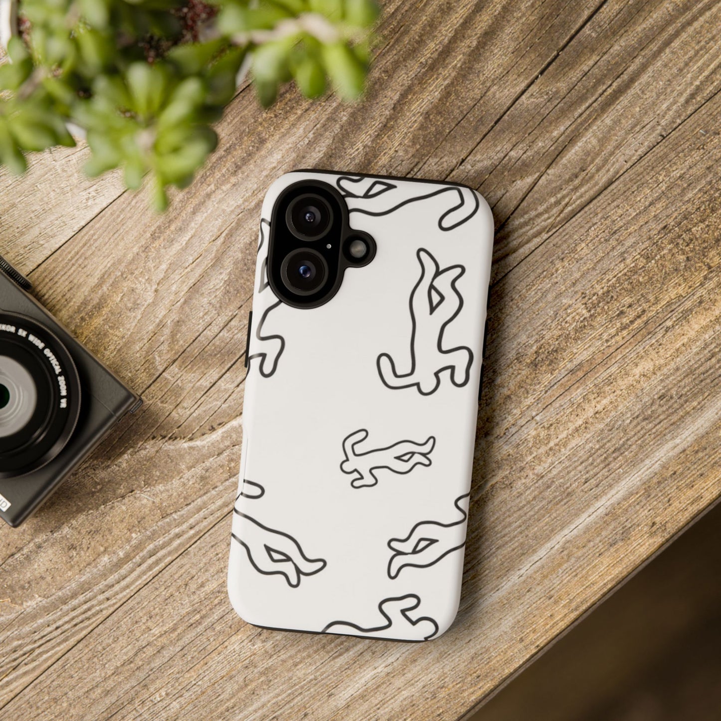Chalk outline scene  Tough case Protectors, Trendy Cell Phone Cover, Unique Gift for Him or Her, Modern Art Accessory, Fun Design for All [...]