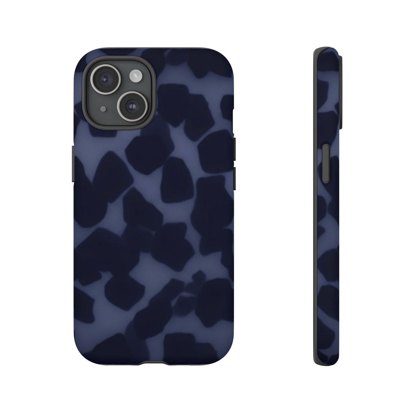 Jumbo Tortoise shell Navy Tuff Phone Case, Tough Cases with Sleek Modern Design for Protection, Gift for Tech Enthusiasts, Perfect for Any Occasion