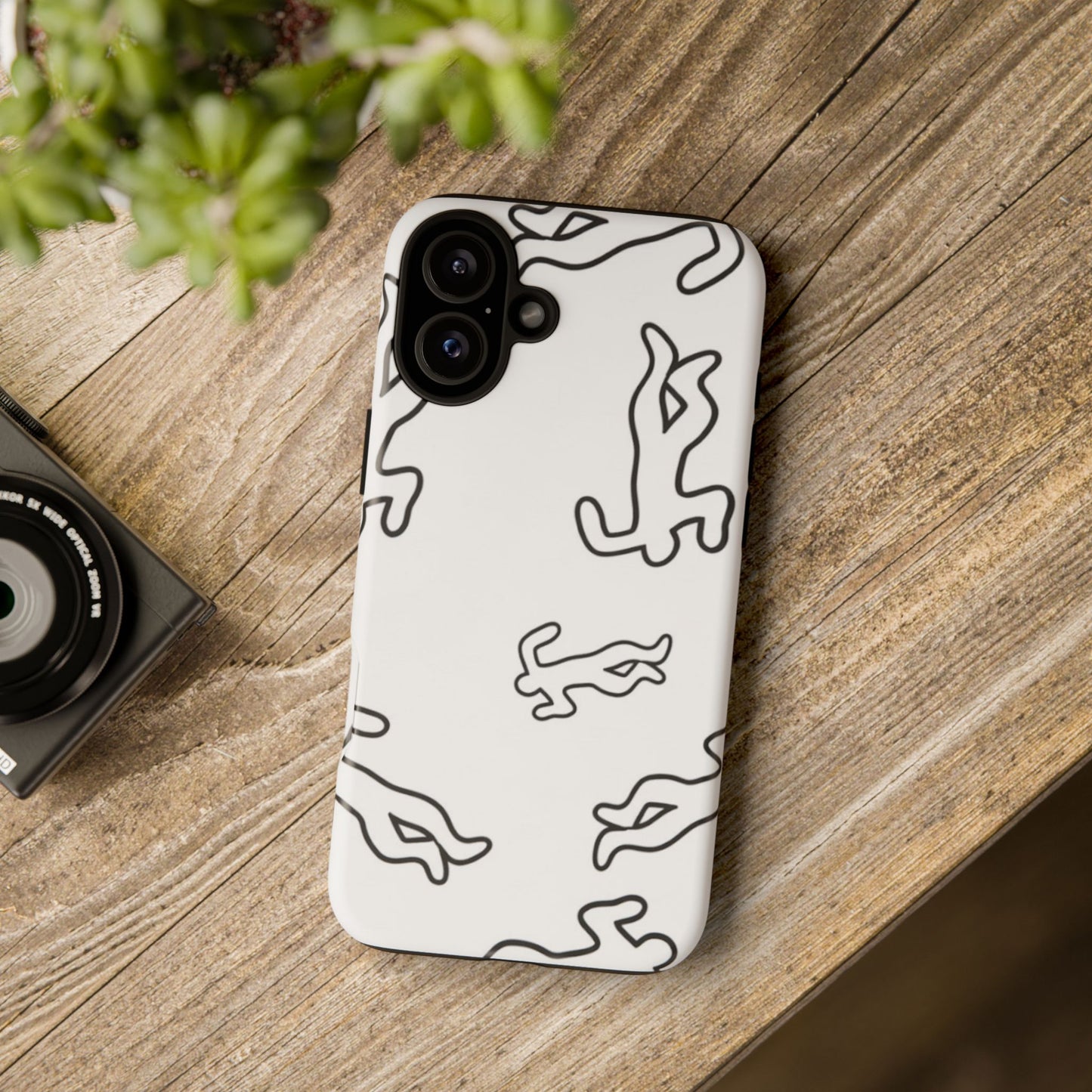 Chalk outline scene  Tough case Protectors, Trendy Cell Phone Cover, Unique Gift for Him or Her, Modern Art Accessory, Fun Design for All [...]