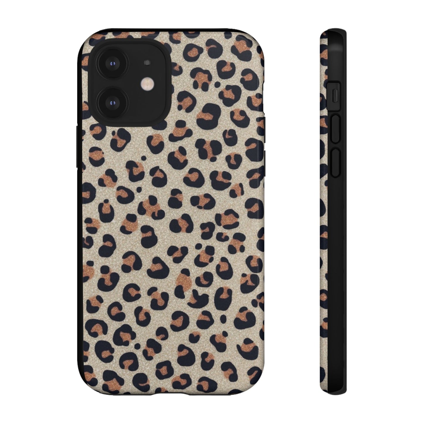 Leopard glitter Stylish Phone Case - Tough Cases with Chic Leopard Print Design, Animal Print Case, Trendy Cell Cover, Gifts for Her, Fashionable Tech [...]