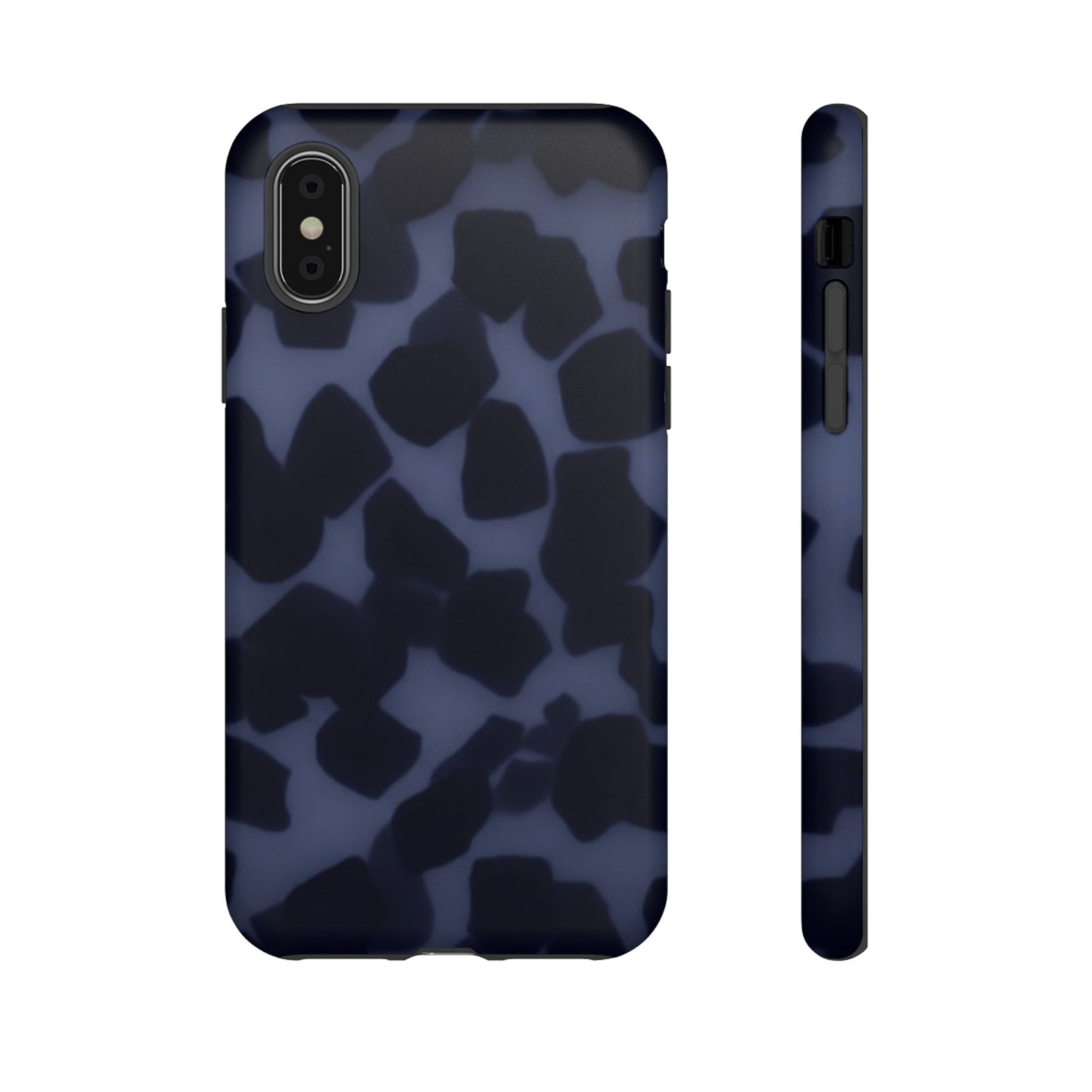 Jumbo Tortoise shell Navy Tuff Phone Case, Tough Cases with Sleek Modern Design for Protection, Gift for Tech Enthusiasts, Perfect for Any Occasion