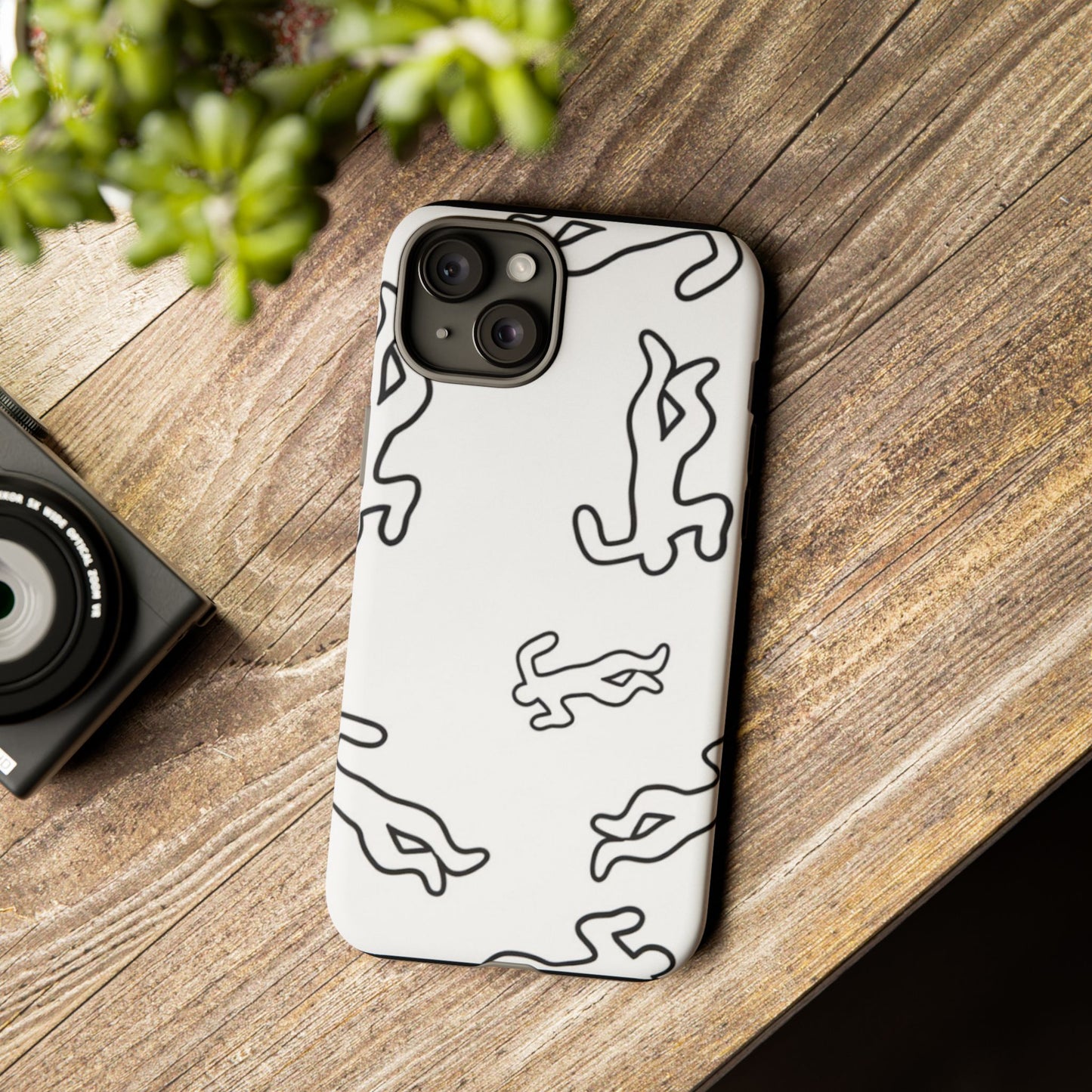Chalk outline scene  Tough case Protectors, Trendy Cell Phone Cover, Unique Gift for Him or Her, Modern Art Accessory, Fun Design for All [...]