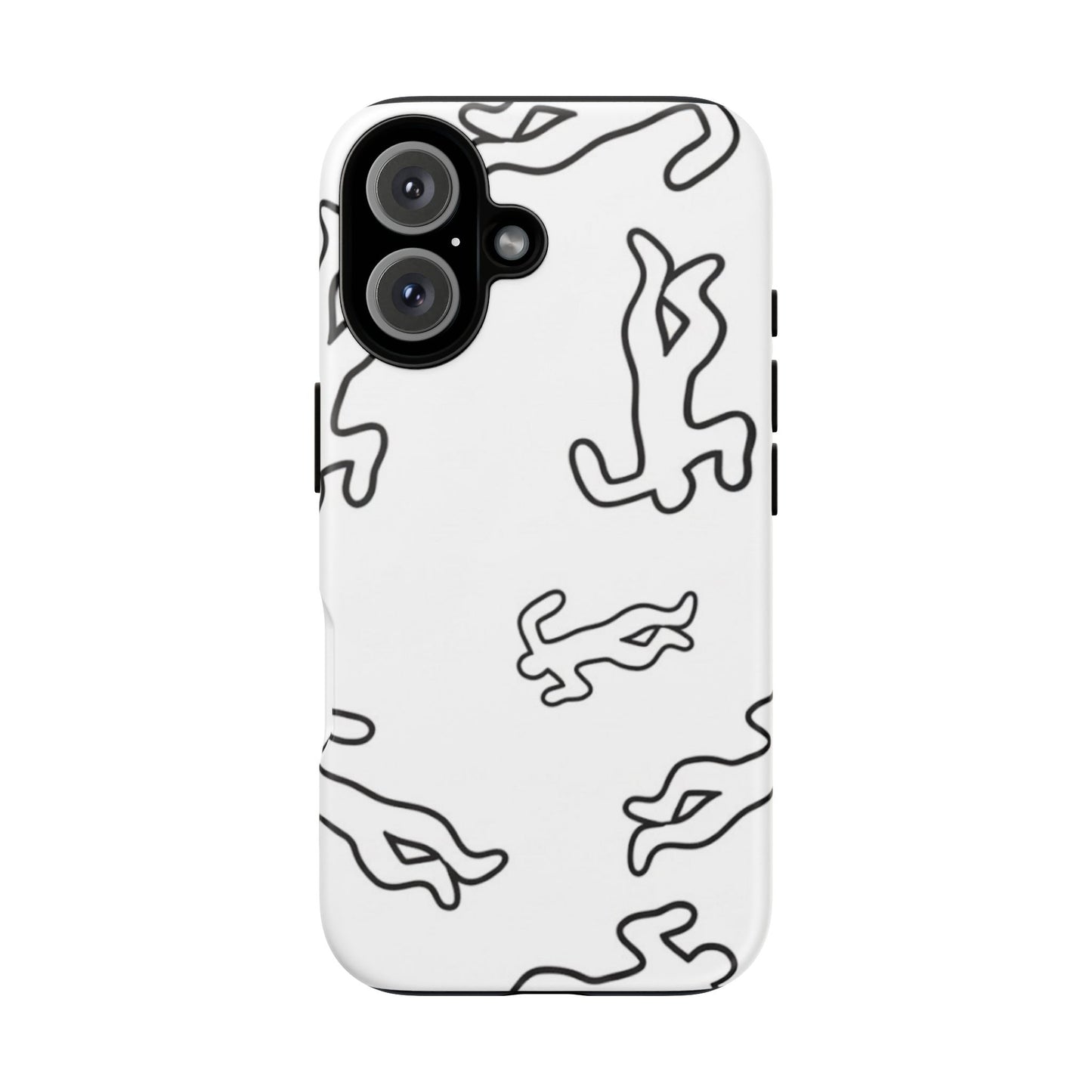 Chalk outline scene  Tough case Protectors, Trendy Cell Phone Cover, Unique Gift for Him or Her, Modern Art Accessory, Fun Design for All [...]
