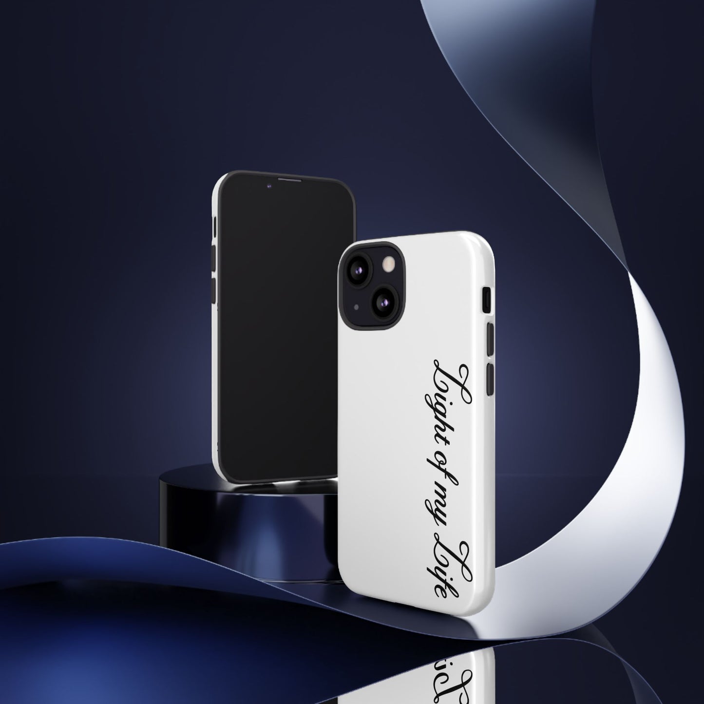 Light if my life white Tough Cases, gifts for Him, her , gift iPhone phone case, thought case 2 layer case