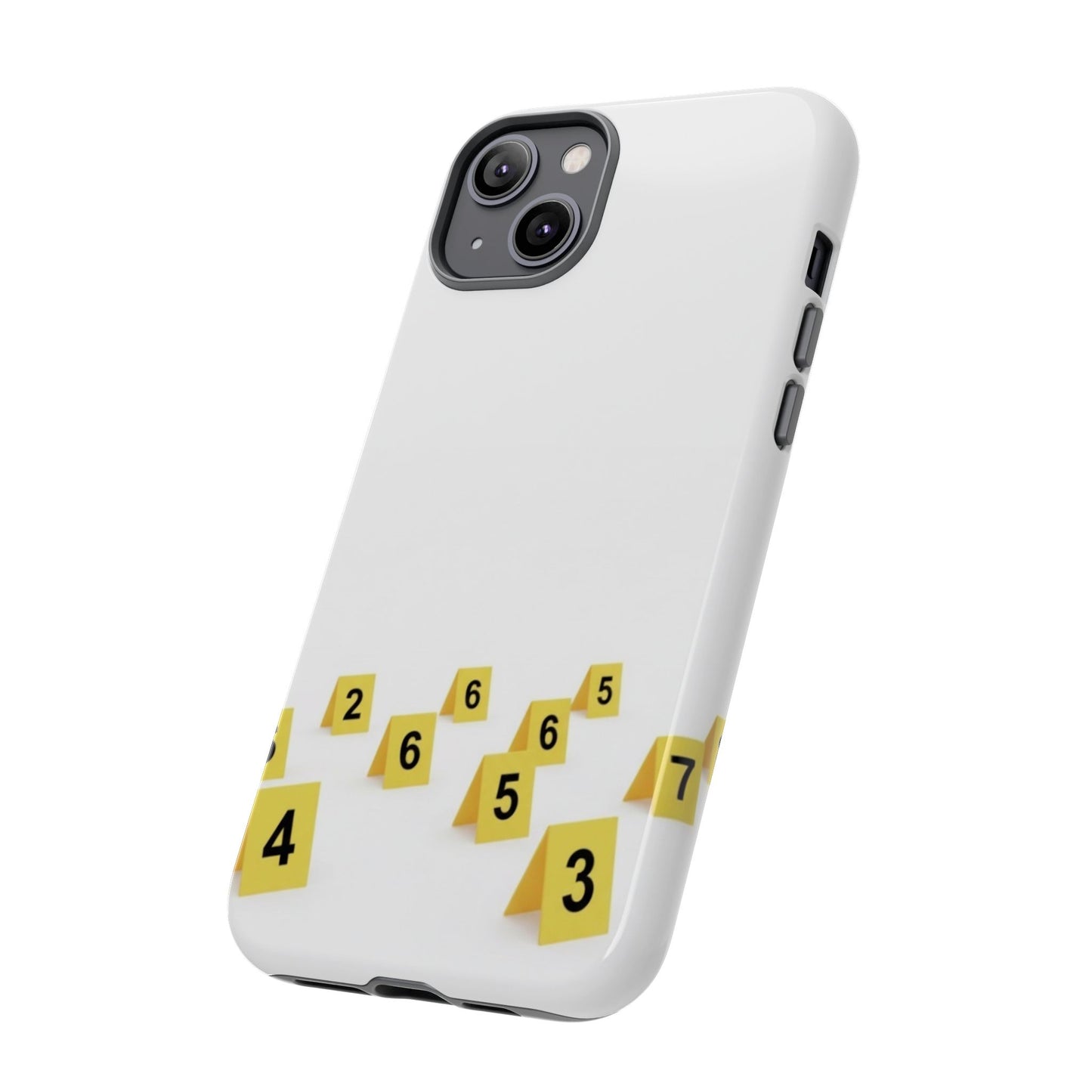 Scene marker Phone Case, Tough Protective Cover, Unique Gift for Detectives, Police Officers, Halloween, Funny Gift