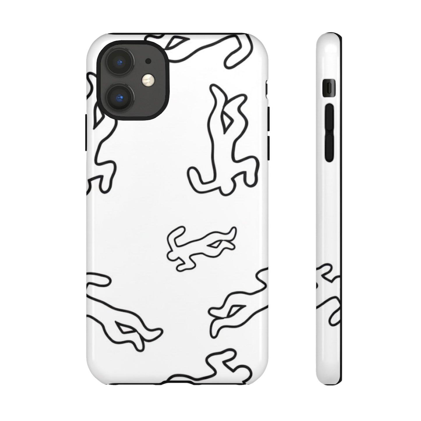 Chalk outline scene  Tough case Protectors, Trendy Cell Phone Cover, Unique Gift for Him or Her, Modern Art Accessory, Fun Design for All [...]