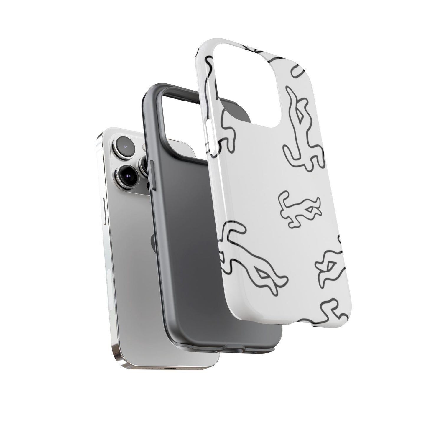 Chalk outline scene  Tough case Protectors, Trendy Cell Phone Cover, Unique Gift for Him or Her, Modern Art Accessory, Fun Design for All [...]