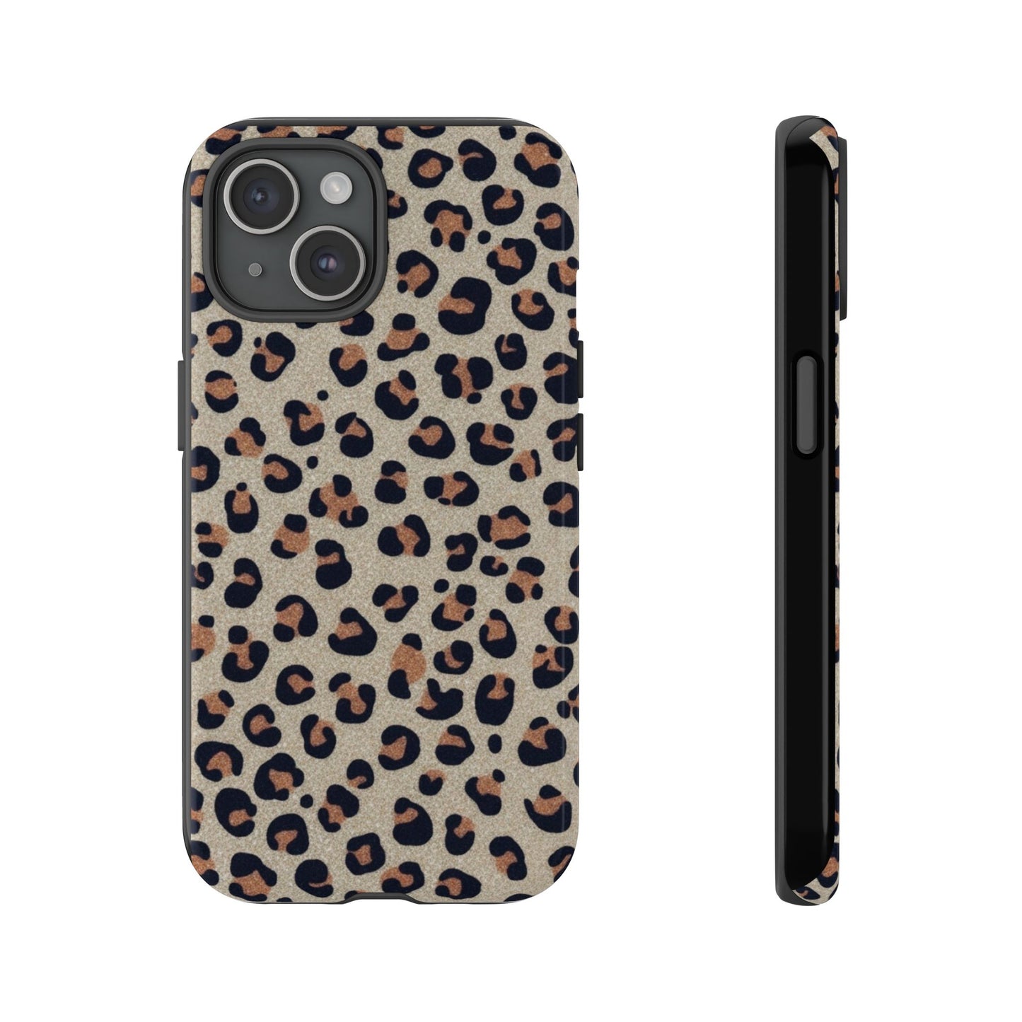 Leopard glitter Stylish Phone Case - Tough Cases with Chic Leopard Print Design, Animal Print Case, Trendy Cell Cover, Gifts for Her, Fashionable Tech [...]