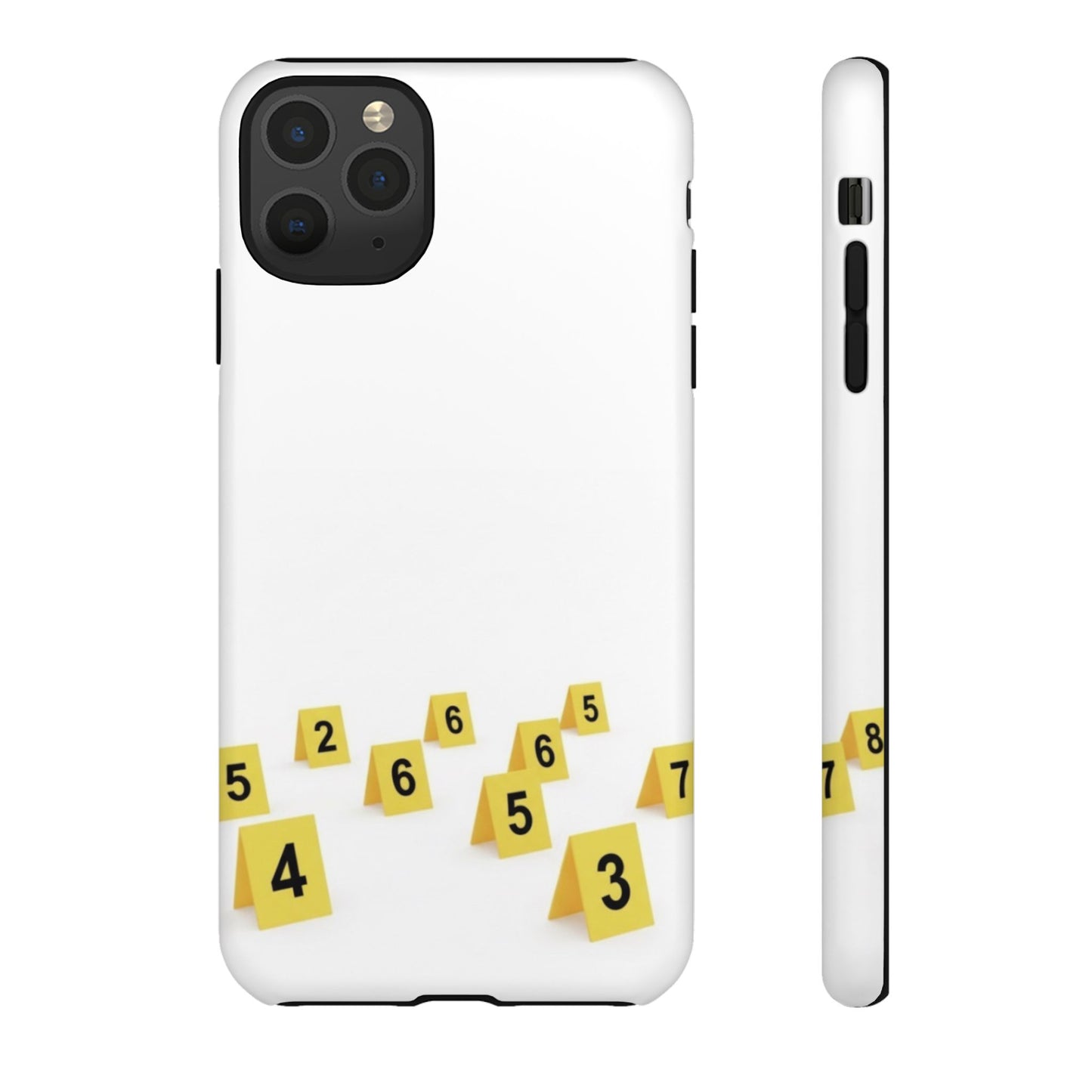 Scene marker Phone Case, Tough Protective Cover, Unique Gift for Detectives, Police Officers, Halloween, Funny Gift