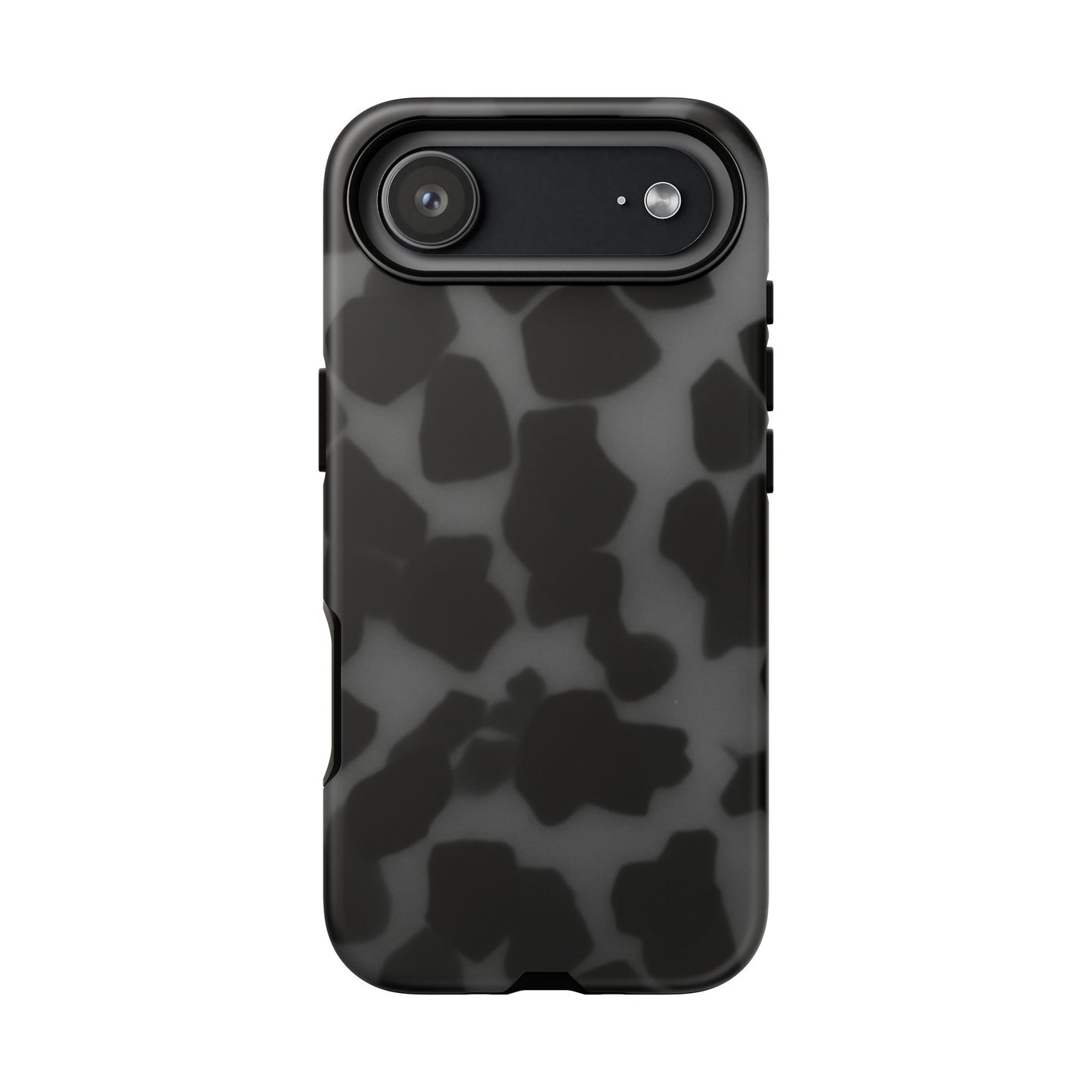 Jumbo tortoise shell Black Stylish Phone Case - Durable Protection, Trendy Design, Gift for Her, Fashion Accessories, Cow Print Phone Cover