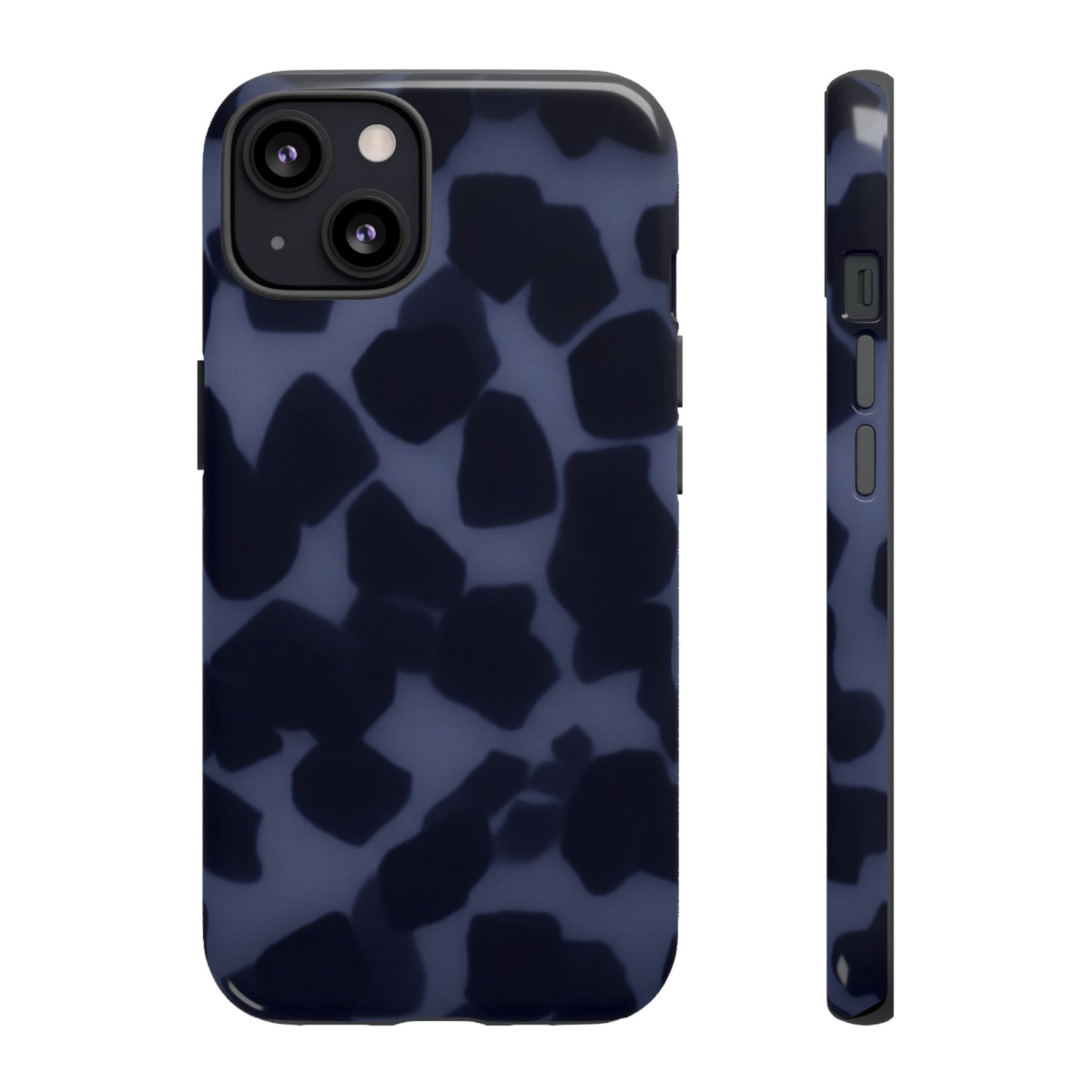 Jumbo Tortoise shell Navy Tuff Phone Case, Tough Cases with Sleek Modern Design for Protection, Gift for Tech Enthusiasts, Perfect for Any Occasion