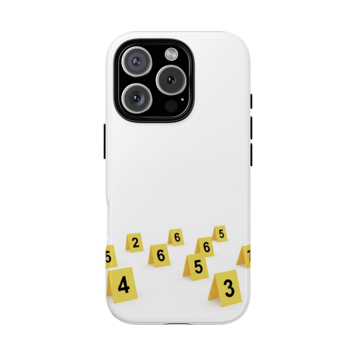 Scene marker Phone Case, Tough Protective Cover, Unique Gift for Detectives, Police Officers, Halloween, Funny Gift