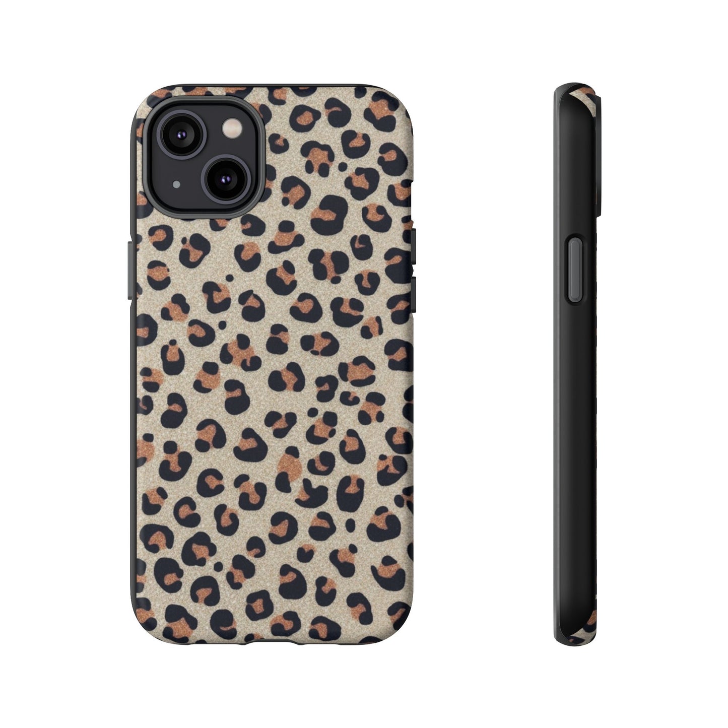 Leopard glitter Stylish Phone Case - Tough Cases with Chic Leopard Print Design, Animal Print Case, Trendy Cell Cover, Gifts for Her, Fashionable Tech [...]