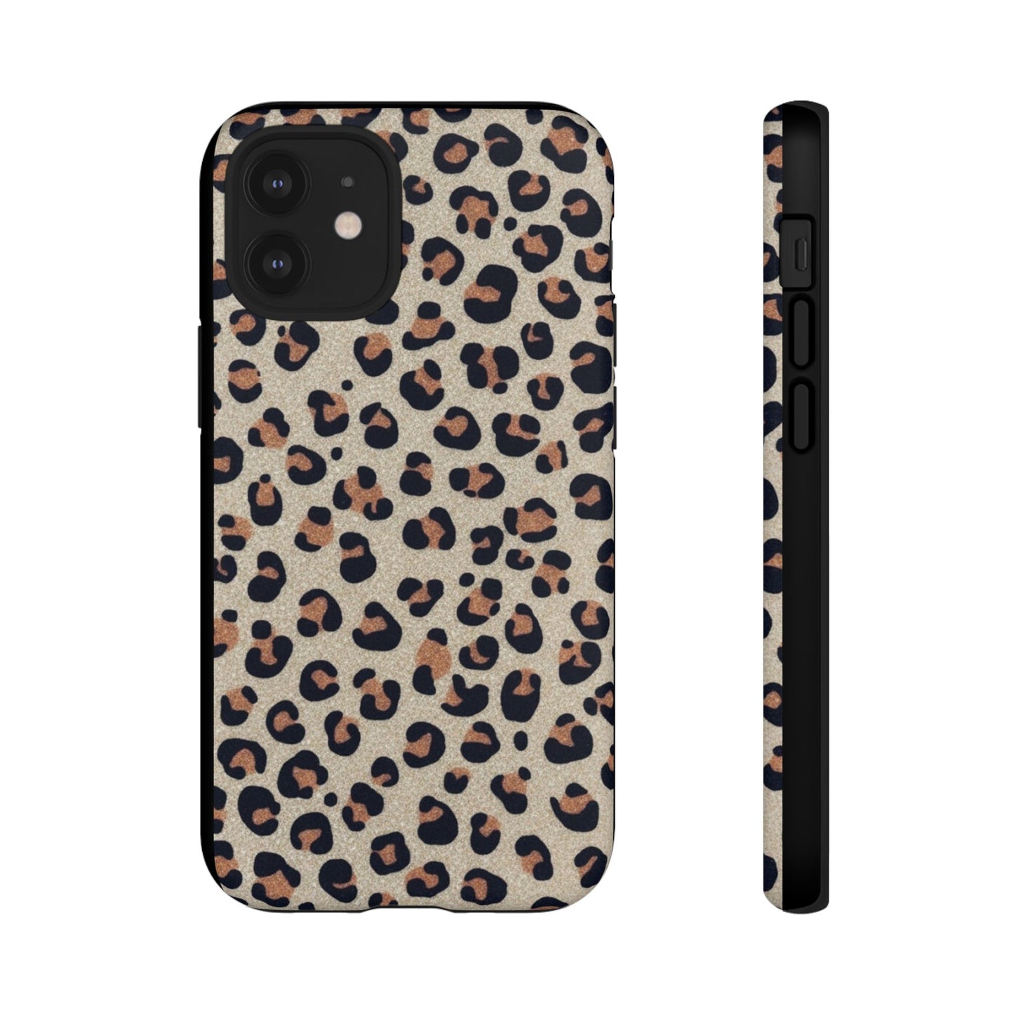 Leopard glitter Stylish Phone Case - Tough Cases with Chic Leopard Print Design, Animal Print Case, Trendy Cell Cover, Gifts for Her, Fashionable Tech [...]