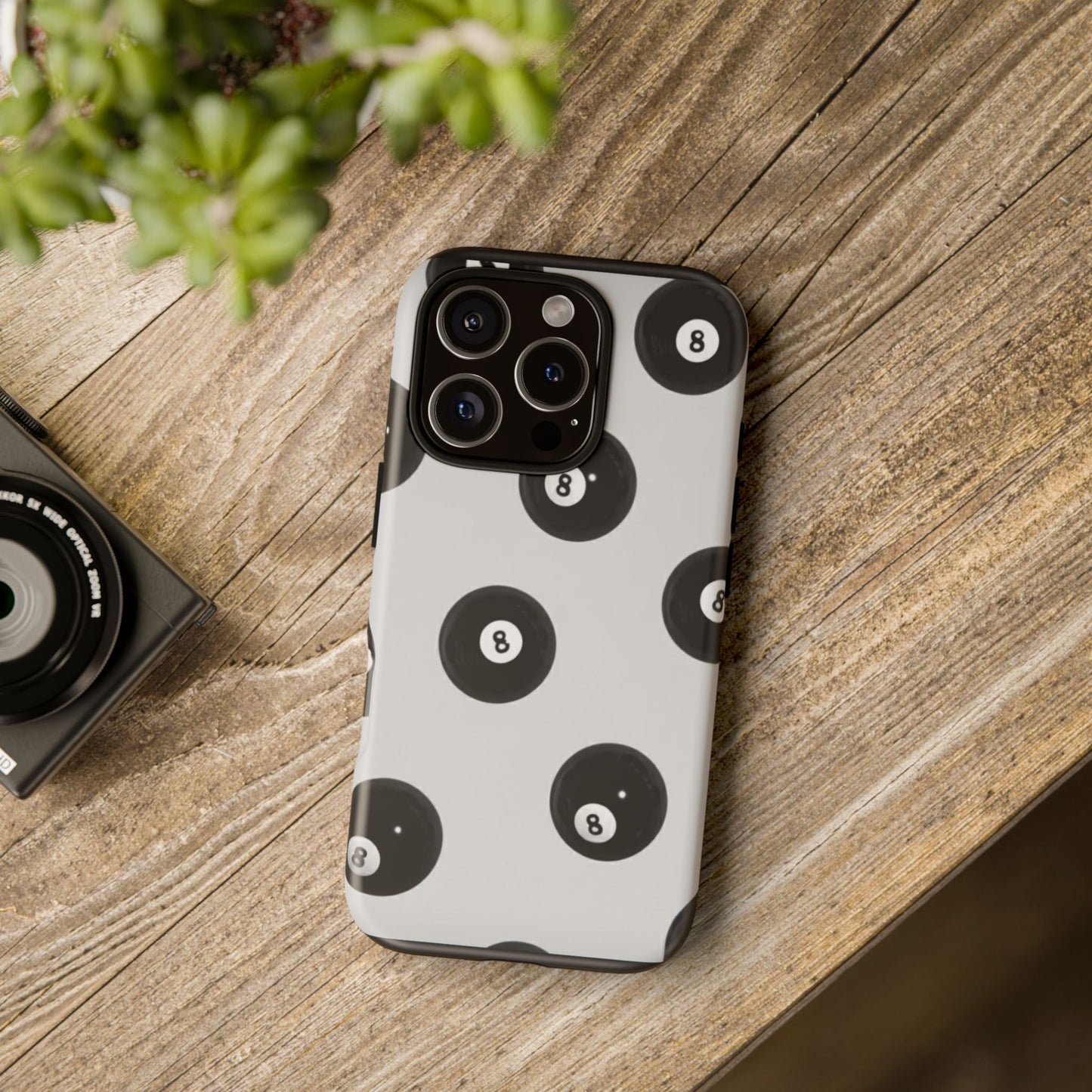 8-Ball case Design, Fun Gift , Durable Protection, Unique Accessory for Every Occasion