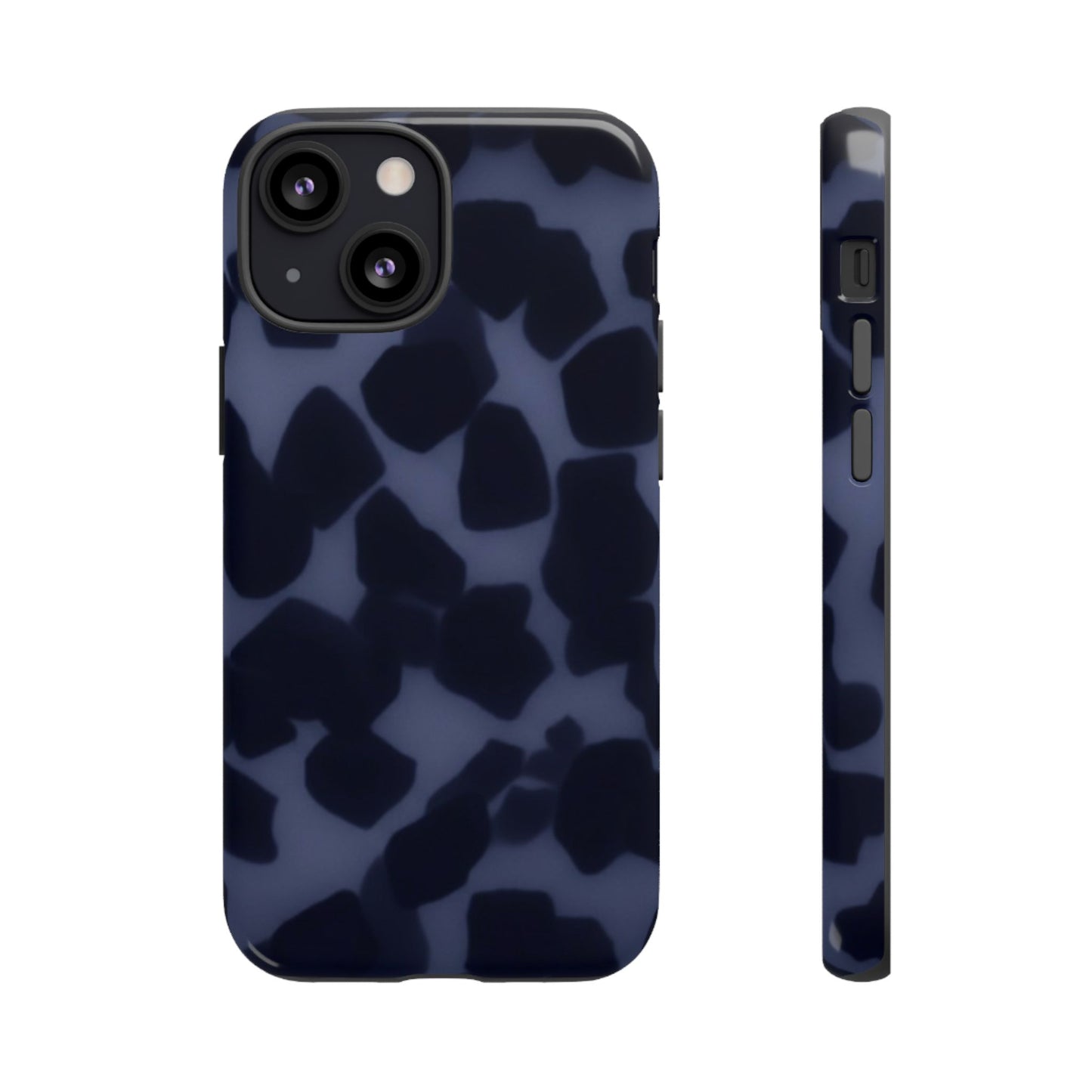 Jumbo Tortoise shell Navy Tuff Phone Case, Tough Cases with Sleek Modern Design for Protection, Gift for Tech Enthusiasts, Perfect for Any Occasion