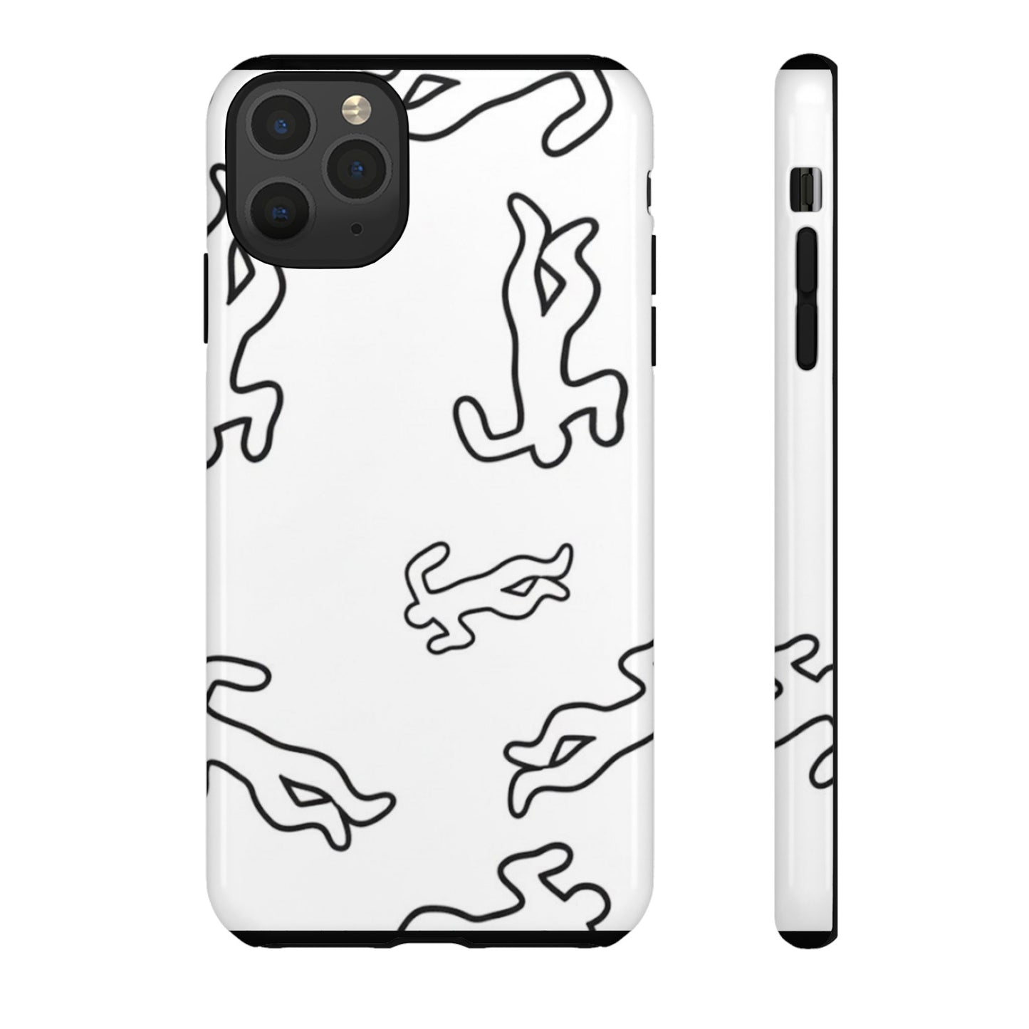Chalk outline scene  Tough case Protectors, Trendy Cell Phone Cover, Unique Gift for Him or Her, Modern Art Accessory, Fun Design for All [...]