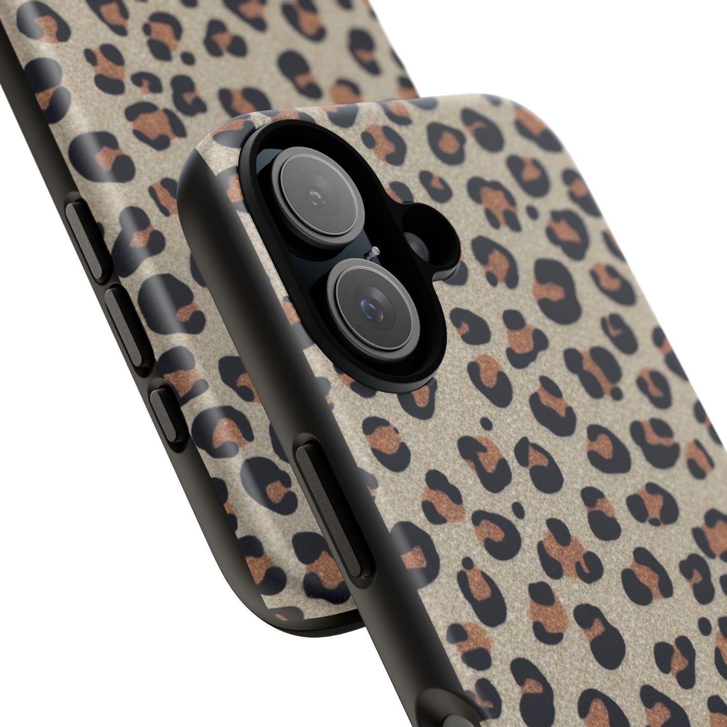 Leopard glitter Stylish Phone Case - Tough Cases with Chic Leopard Print Design, Animal Print Case, Trendy Cell Cover, Gifts for Her, Fashionable Tech [...]