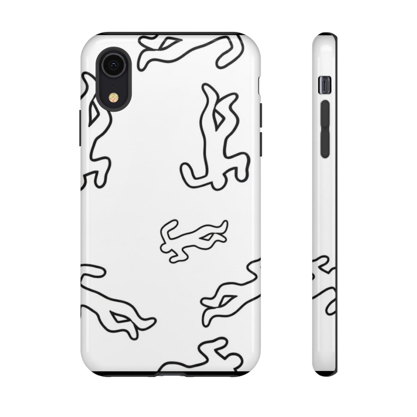 Chalk outline scene  Tough case Protectors, Trendy Cell Phone Cover, Unique Gift for Him or Her, Modern Art Accessory, Fun Design for All [...]
