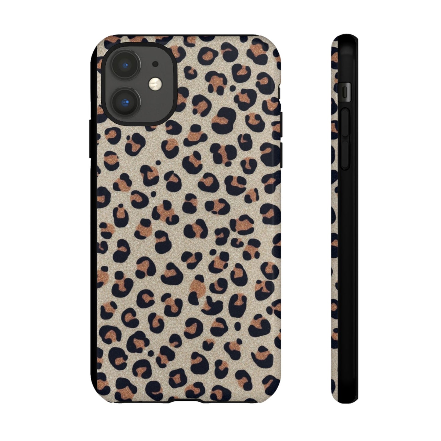Leopard glitter Stylish Phone Case - Tough Cases with Chic Leopard Print Design, Animal Print Case, Trendy Cell Cover, Gifts for Her, Fashionable Tech [...]