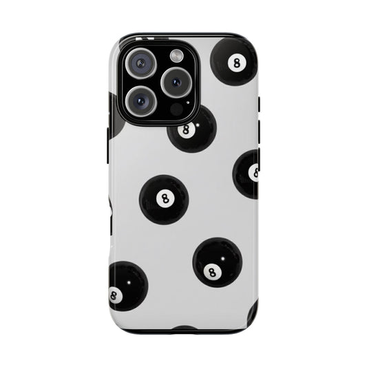 8-Ball case Design, Fun Gift , Durable Protection, Unique Accessory for Every Occasion