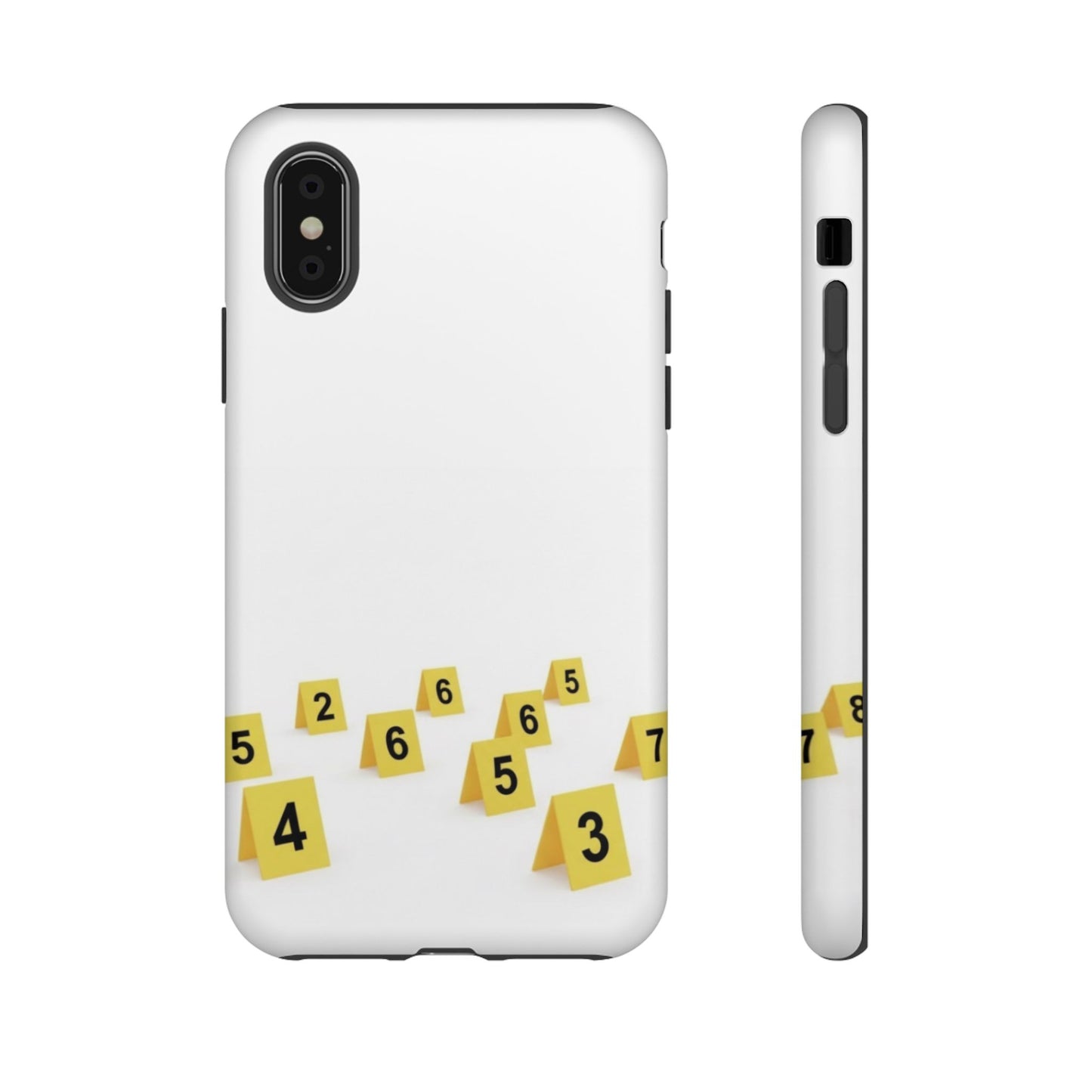 Scene marker Phone Case, Tough Protective Cover, Unique Gift for Detectives, Police Officers, Halloween, Funny Gift