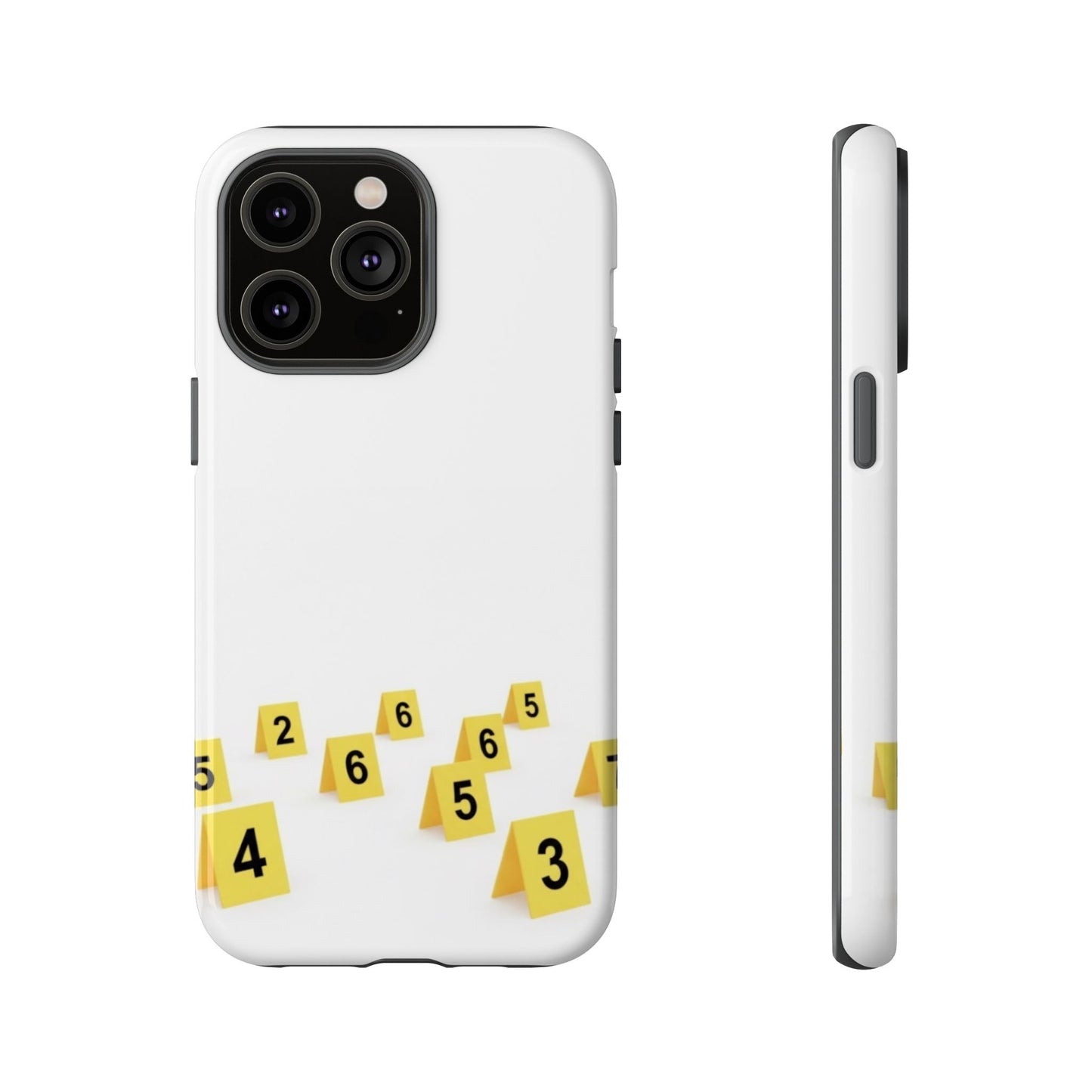 Scene marker Phone Case, Tough Protective Cover, Unique Gift for Detectives, Police Officers, Halloween, Funny Gift