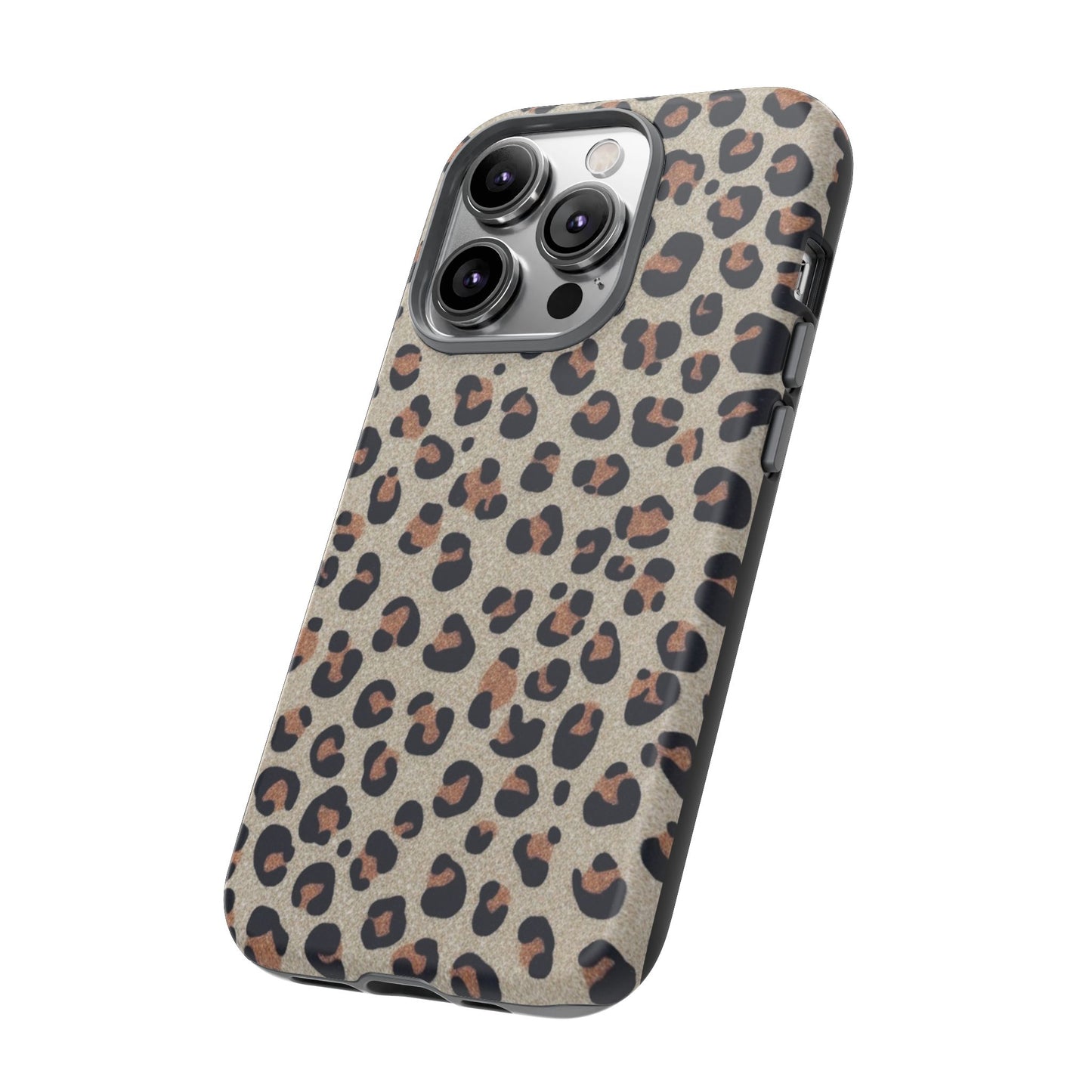 Leopard glitter Stylish Phone Case - Tough Cases with Chic Leopard Print Design, Animal Print Case, Trendy Cell Cover, Gifts for Her, Fashionable Tech [...]