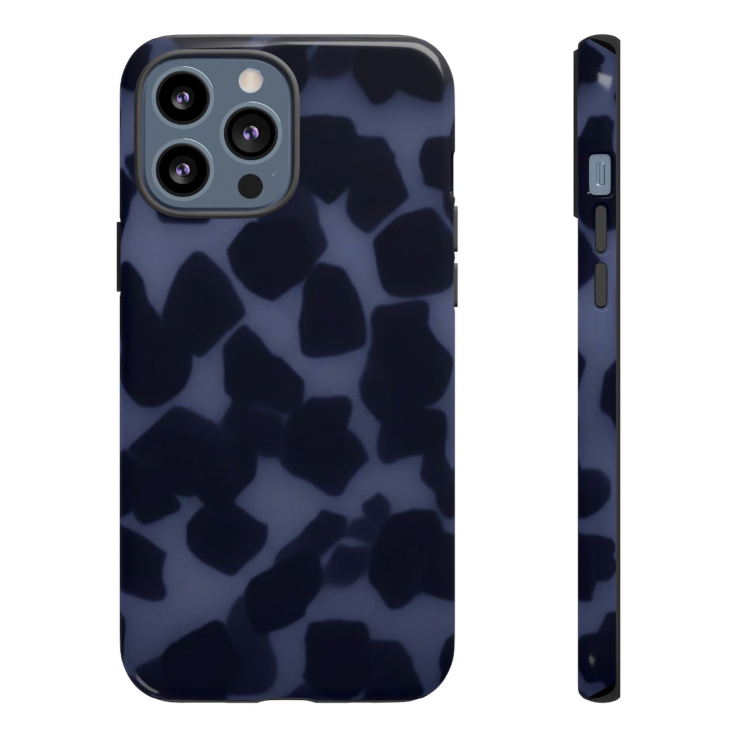 Jumbo Tortoise shell Navy Tuff Phone Case, Tough Cases with Sleek Modern Design for Protection, Gift for Tech Enthusiasts, Perfect for Any Occasion