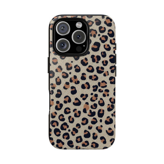 Leopard glitter Stylish Phone Case - Tough Cases with Chic Leopard Print Design, Animal Print Case, Trendy Cell Cover, Gifts for Her, Fashionable Tech [...]
